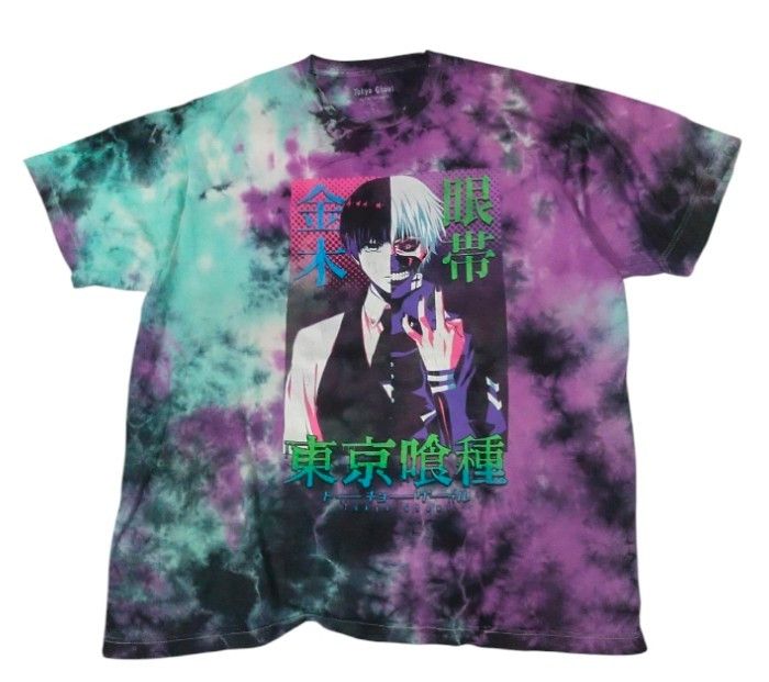 Anime Tokyo Ghoul Tye Die Anime Tshirts Size US L / EU 52-54 / 3 - 6 Thumbnail