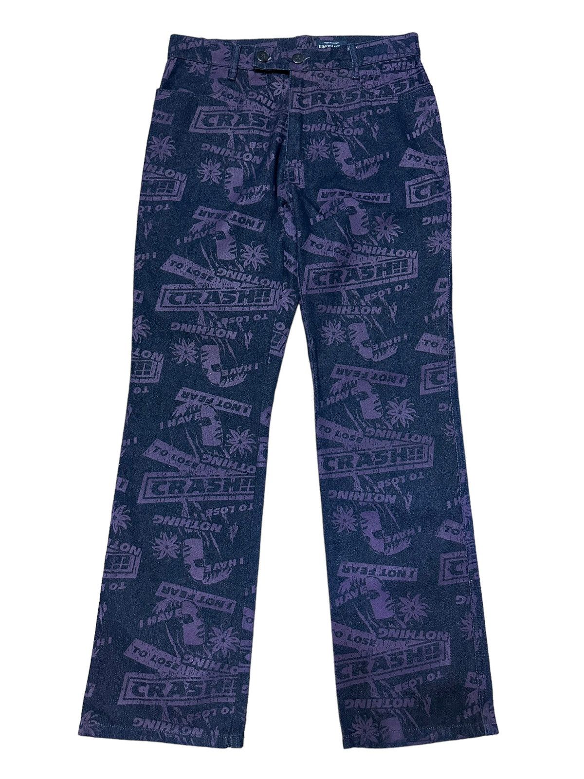 image of If Six Was Nine x Vintage Hysteric Glamour Rimsby Field Ovp Denim Pants in Blue, Men's (Size 30)