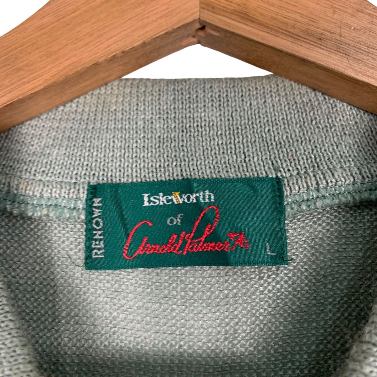Japanese Brand ARNOLD PALMER Umbrella Small Logo Knitted Jumper #1221-C55 Size US L / EU 52-54 / 3 - 11 Thumbnail