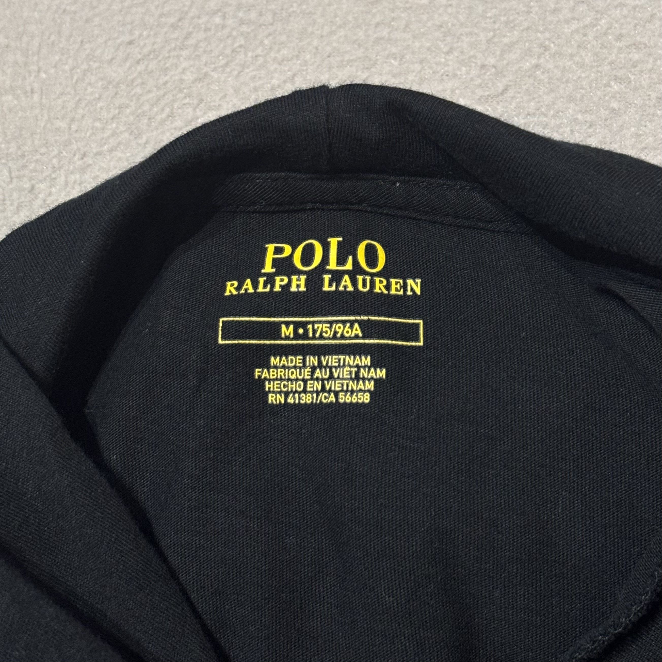Polo Ralph Lauren Polo Ralph Lauren Black Hoodie Size M Size US M / EU 48-50 / 2 - 15 Thumbnail