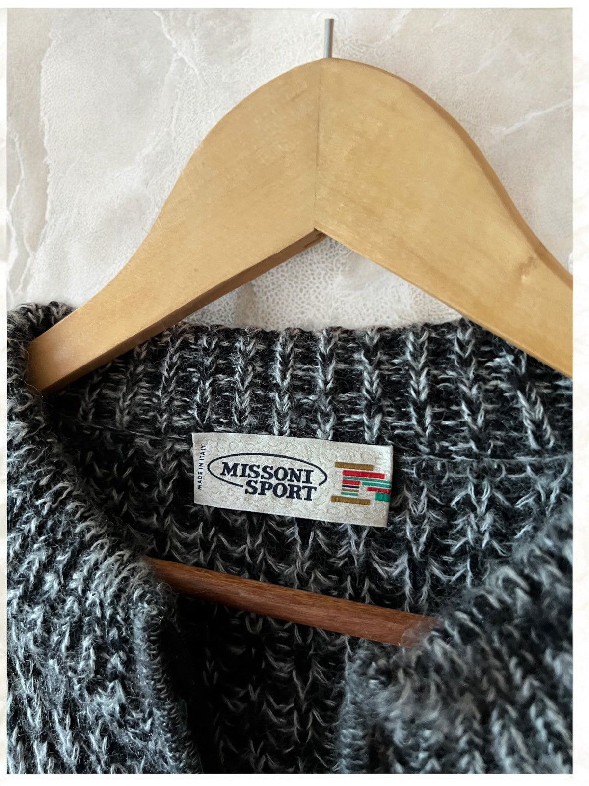 Missoni × Vintage MISSONI SPORT BEAUTIFUL ITALIAN HEAVY KNIT ZIP SWEATER 1/4 Size US M / EU 48-50 / 2 - 3 Thumbnail