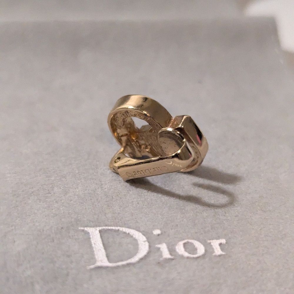 Dior Christian Dior Gold earrings Size ONE SIZE - 8 Thumbnail