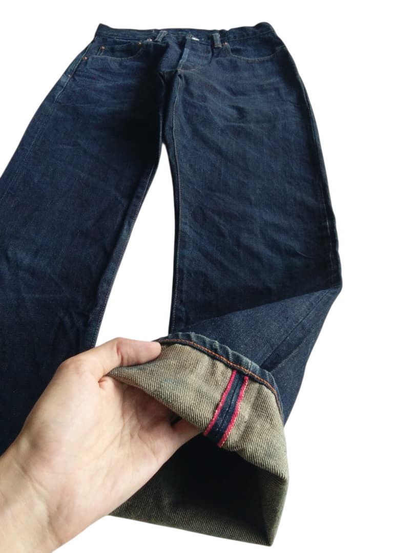 Kapital BLUE BLUE PURE INDIGO HOLLYWOOD RANCH MARKET JAPANESE DENIM Size US 29 - 4 Thumbnail