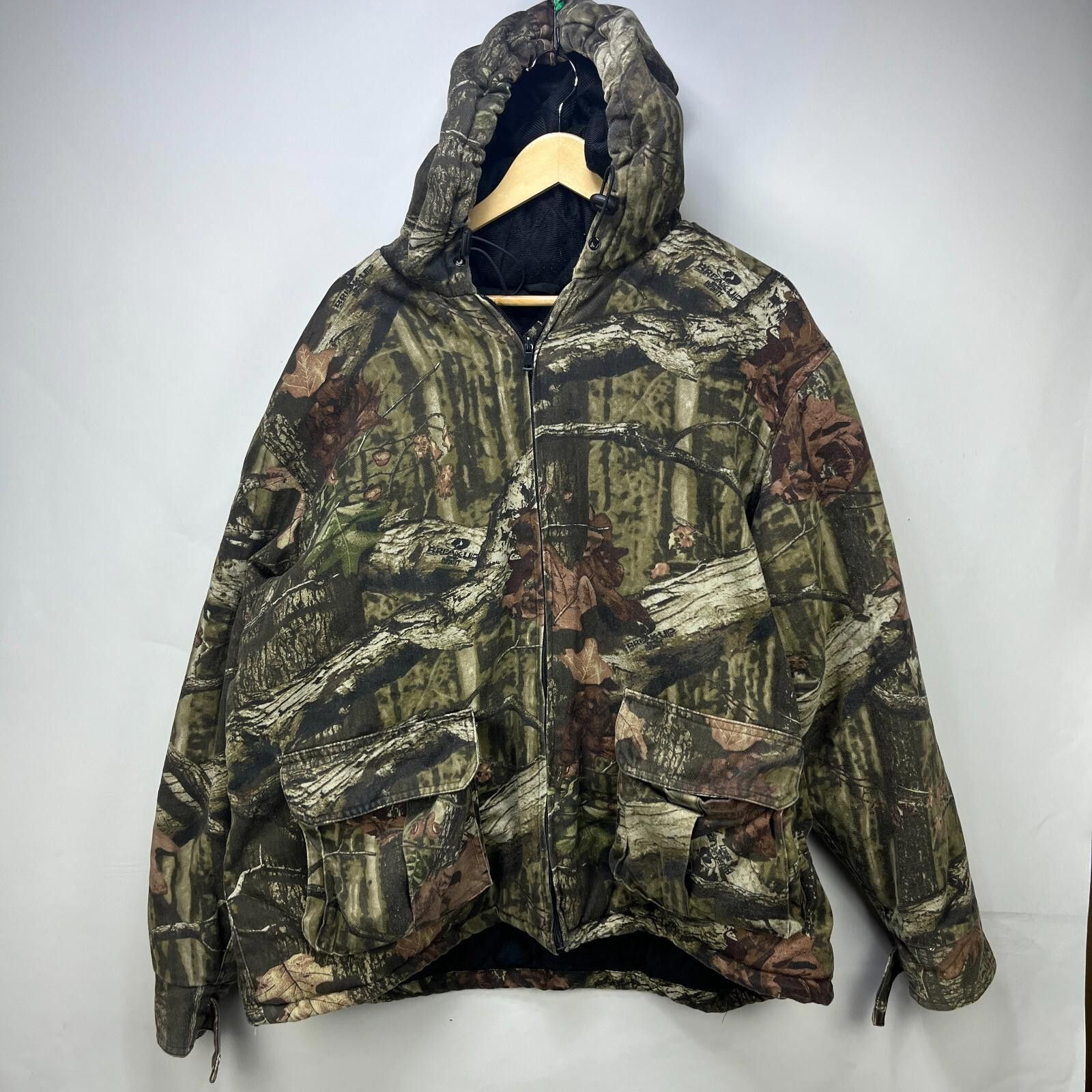 Mossy Oaks Vintage Tree Camo Mossy Oak Zip Up Jacket Hoodie Hooded XL Size ONE SIZE - 1 Thumbnail