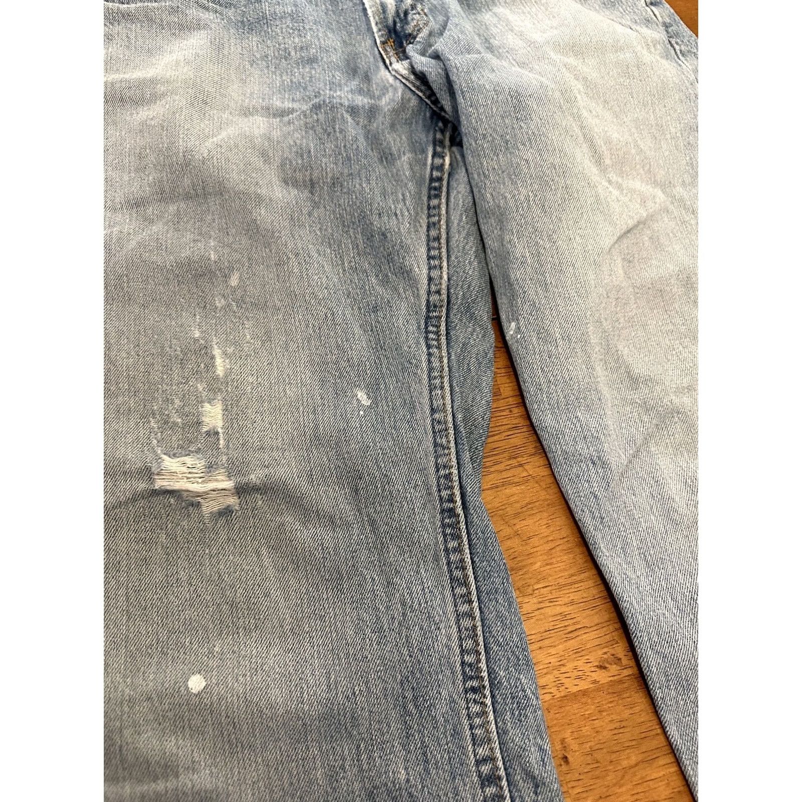 Gap VINTAGE Gap Jeans 32x30 Regular Fit Blue Denim 5-Pocket Retro Grunge Streetwear Mens Size US 32 / EU 48 - 5 Thumbnail