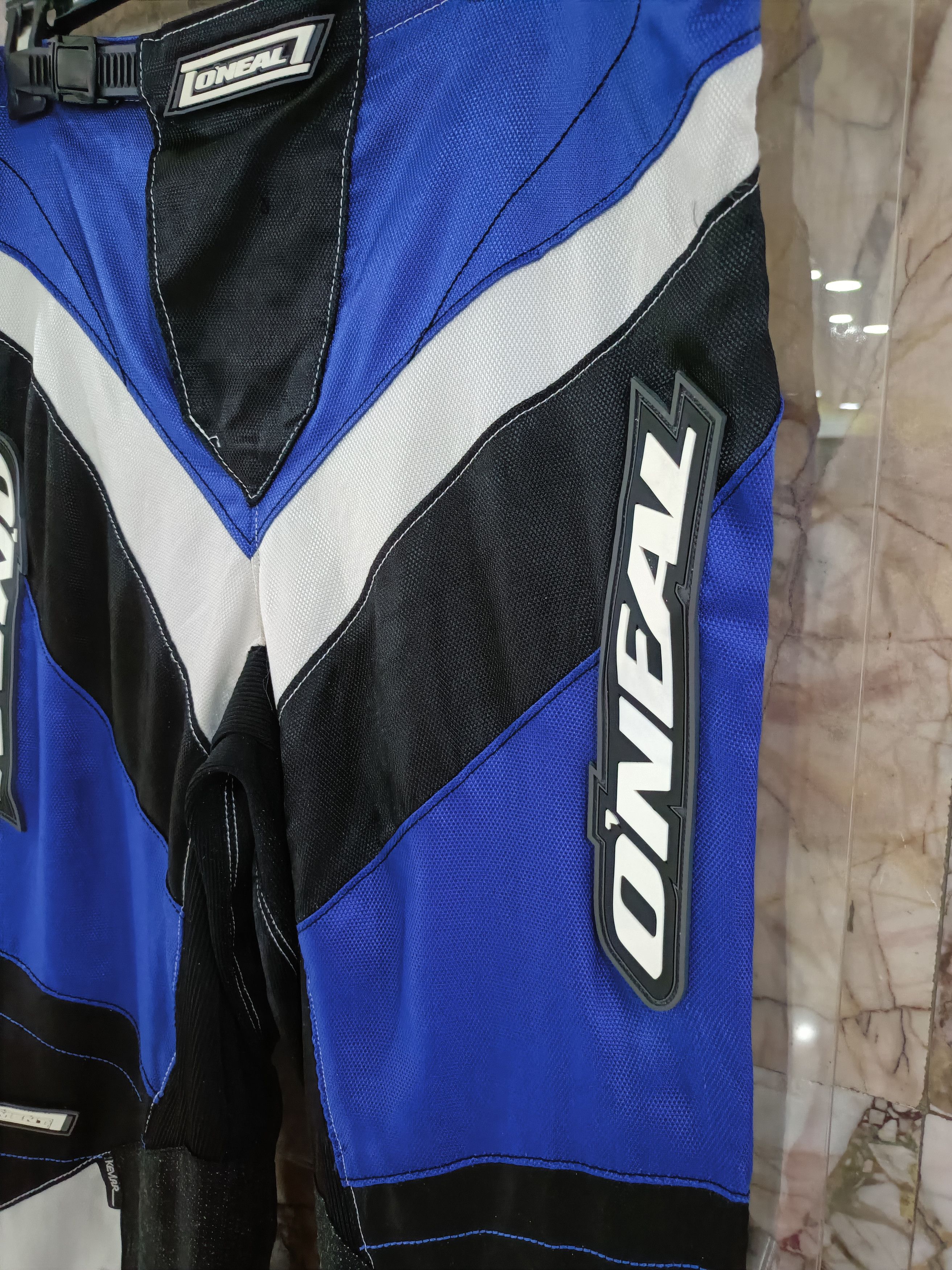 Other O'Neal element blue kevlar motocross pants Size US 34 / EU 50 - 2 Thumbnail