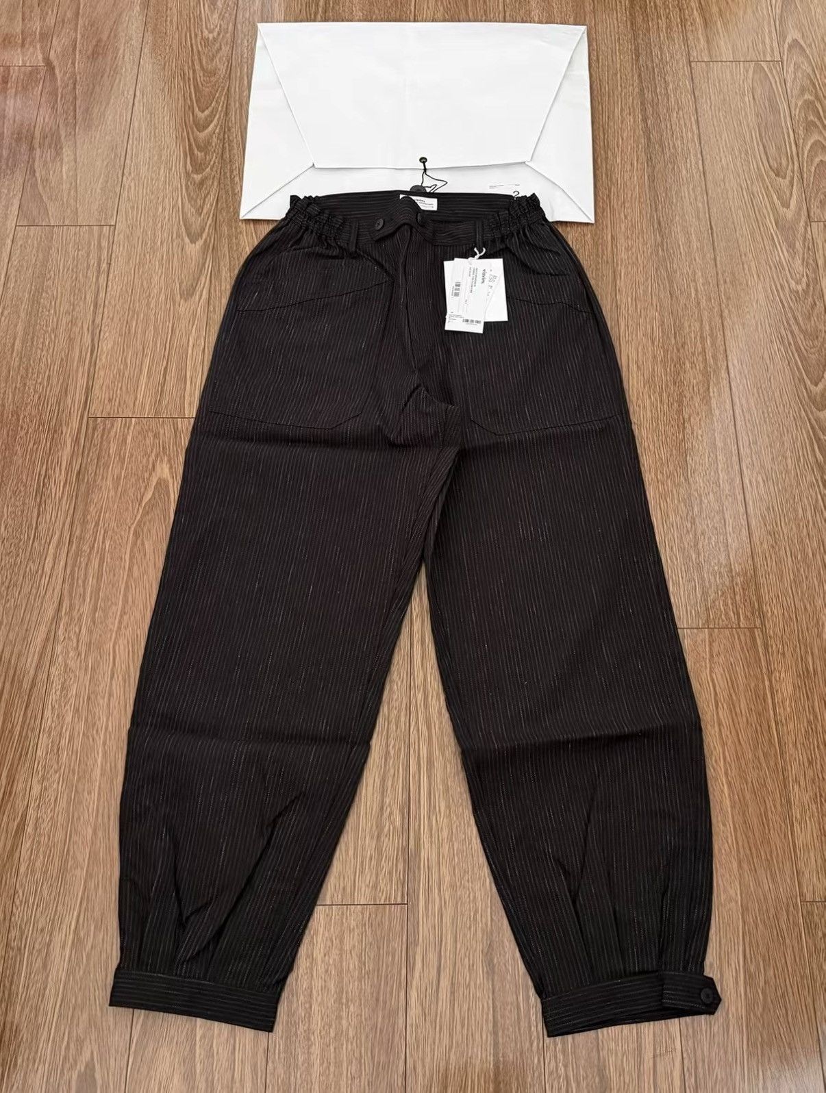 Visvim VISVIM 25SS Wool blend woven striped racing pants Size US 32 / EU 48 - 1 Thumbnail
