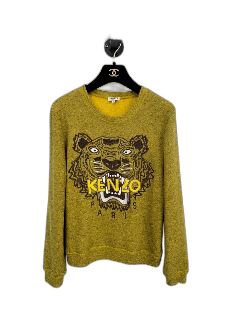 Kenzo Kenzo Sweatshirt with Tiger Graphic Design Size S / US 4 / IT 40 - 1 Thumbnail