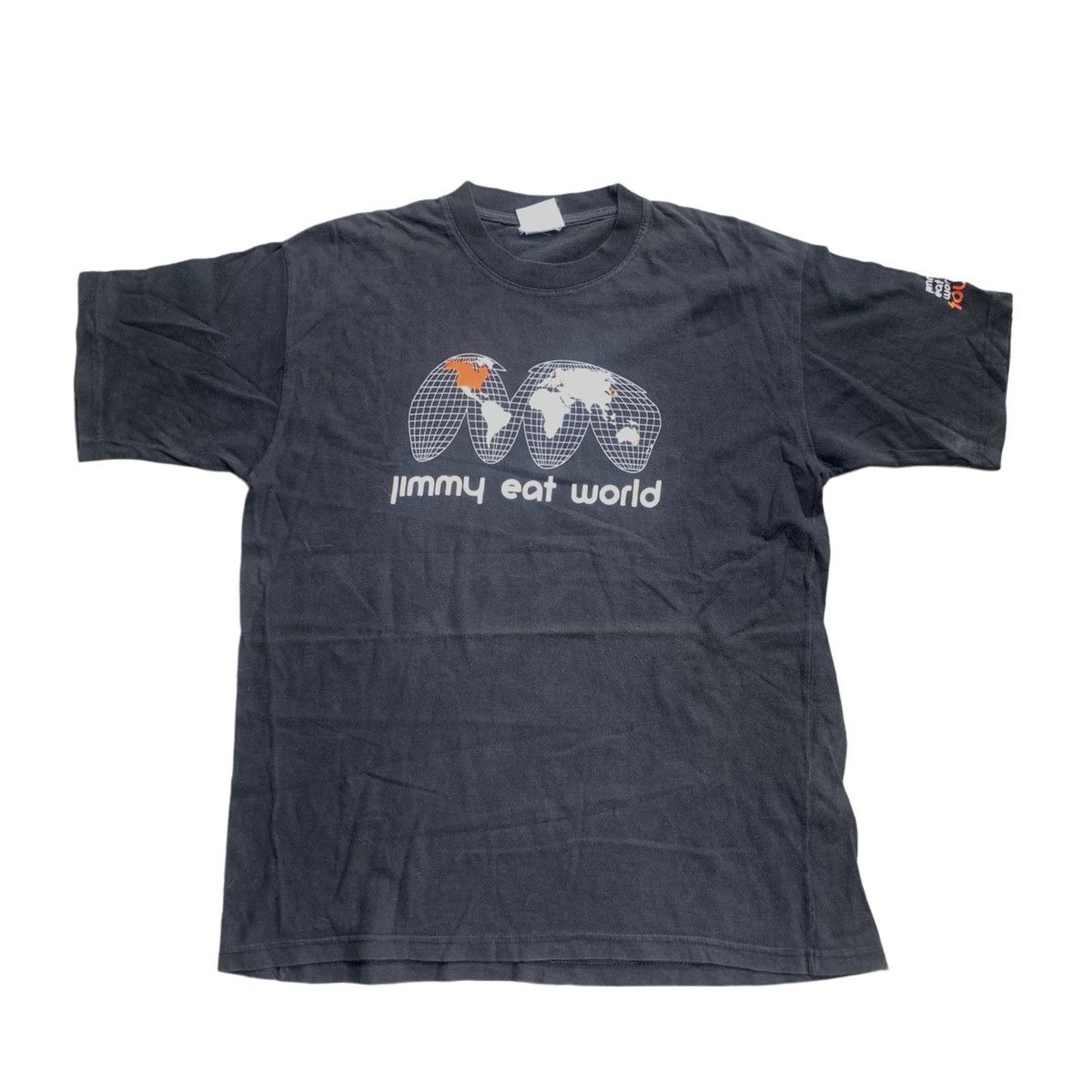 Band Tees × Vintage VTG Y2K JIMMY EAT WORLD TOUR 2001 TSHIRT Size US M / EU 48-50 / 2 - 2 Thumbnail