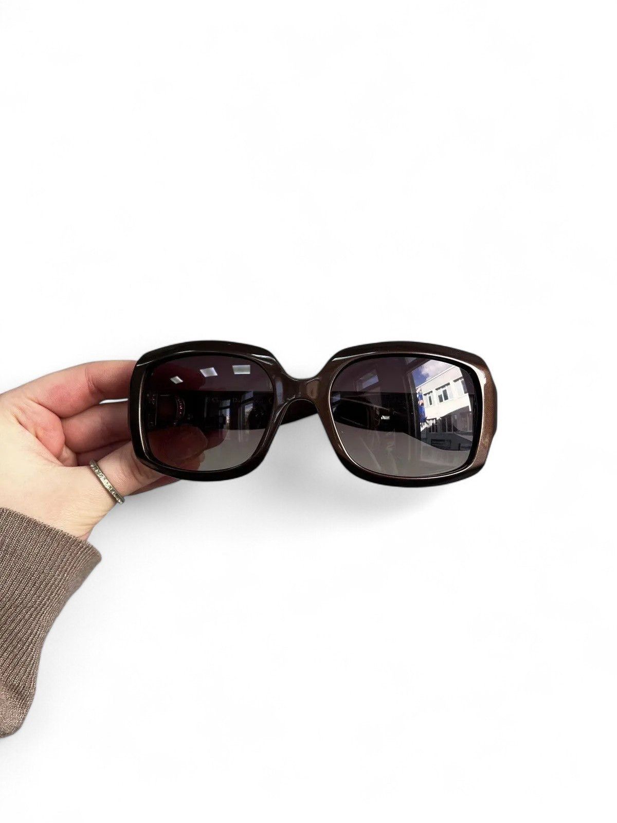 Dior Dior Brown Vintage Sunglasses Retro 2000s Style Size ONE SIZE - 4 Thumbnail