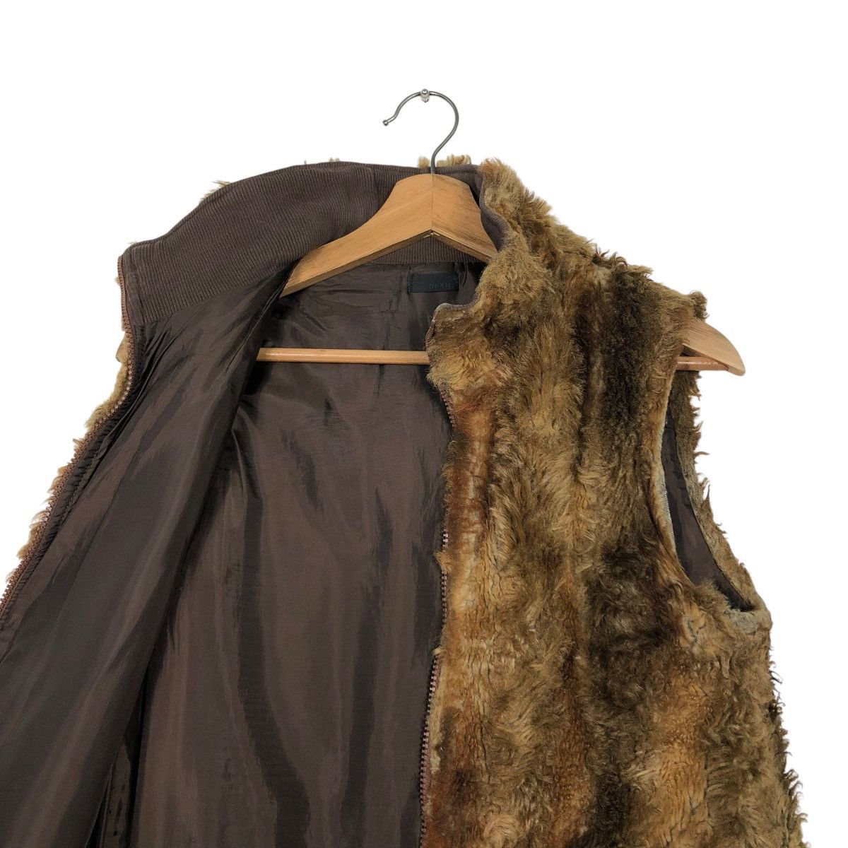 Beams Plus 🔥VINTAGE VEST JACKET SLEEVELESS BEAMS MINK FUR ISSEY MIYAKE Size US M / EU 48-50 / 2 - 14 Thumbnail