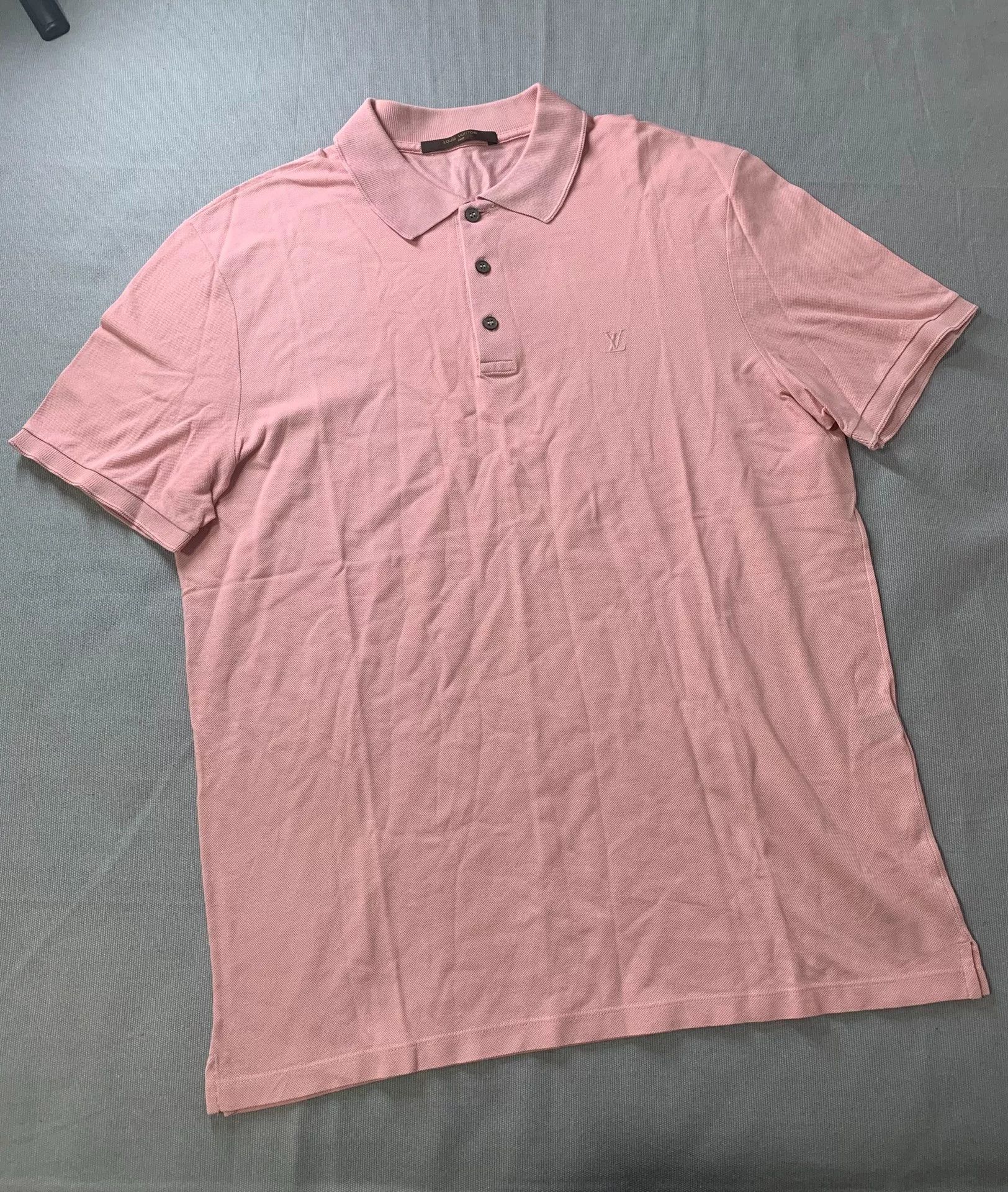 Louis Vuitton Louis Vuitton Embroidered Polo Shirt Size US XL / EU 56 / 4 - 1 Thumbnail