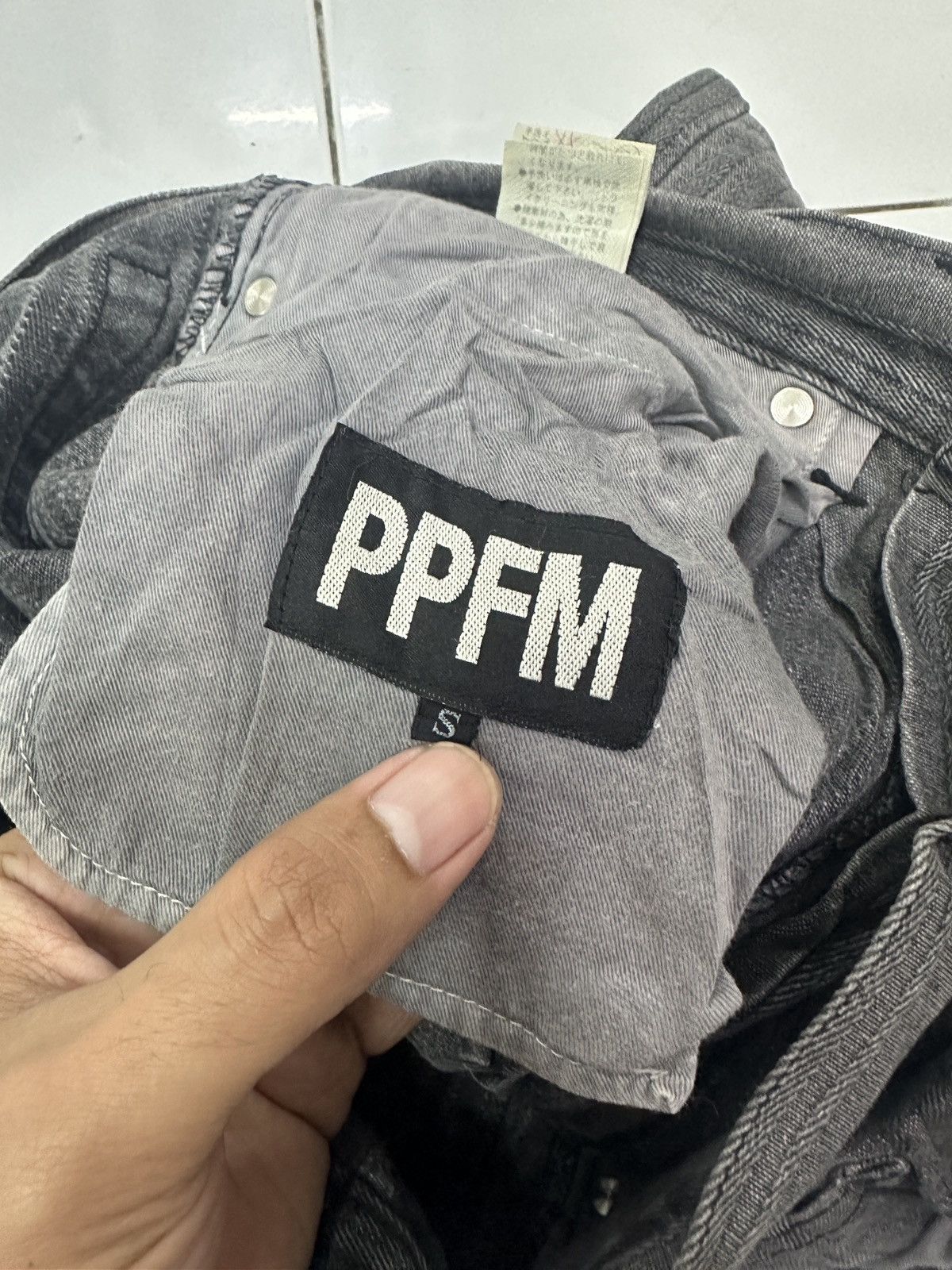 Japanese Brand × PPFM × Vintage PPFM "peyton place for men" Punk Zipped Pant Size US 29 - 13 Thumbnail