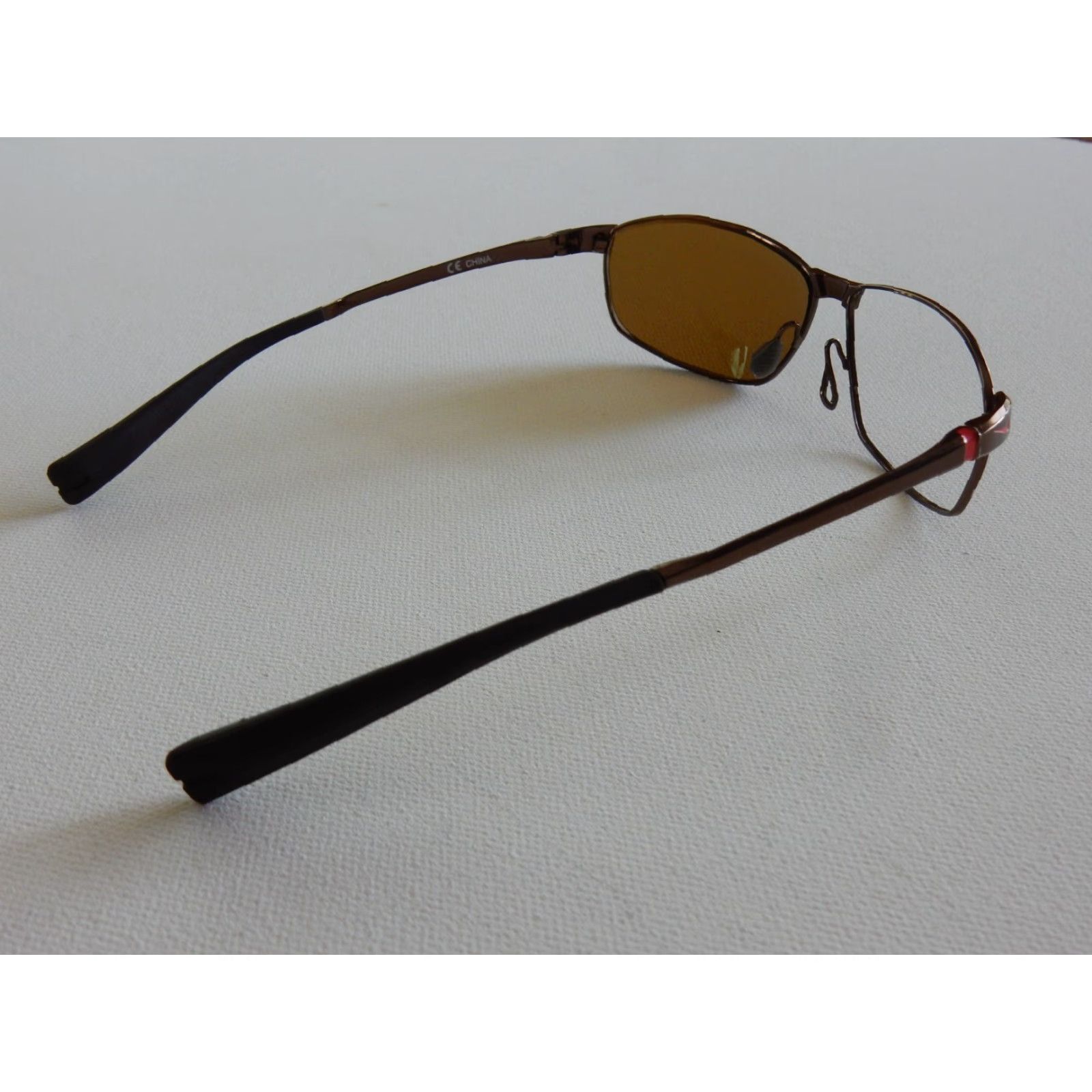 Nike Nike Men Sunglasses Frames Silver Scratched Arms Vintage Tour Evo744 220 603 Size ONE SIZE - 3 Thumbnail