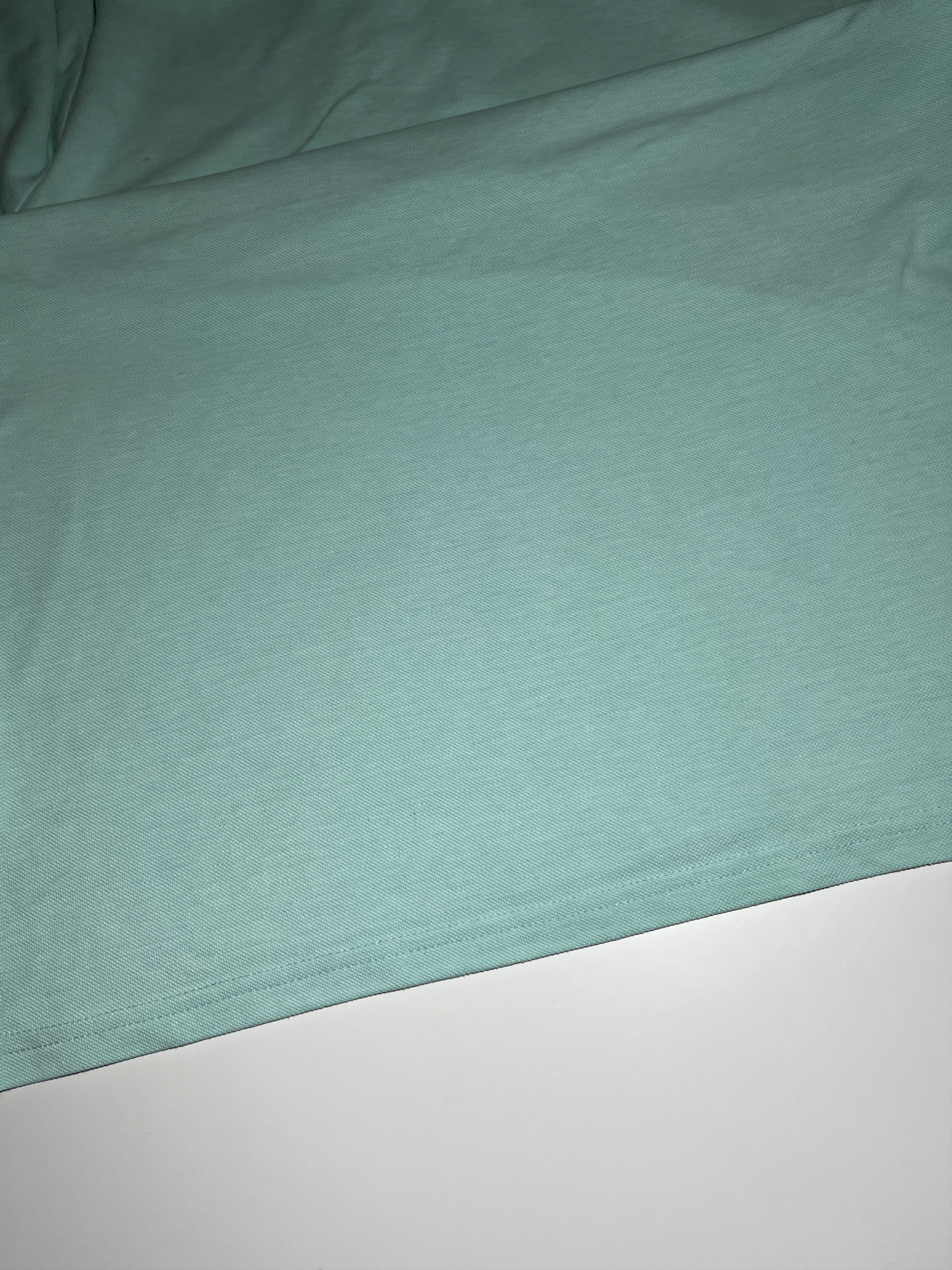 Vintage × Yves Saint Laurent Vintage Yves Saint Laurent Pour Homme Turquoise Polo Shirt Size US L / EU 52-54 / 3 - 18 Thumbnail