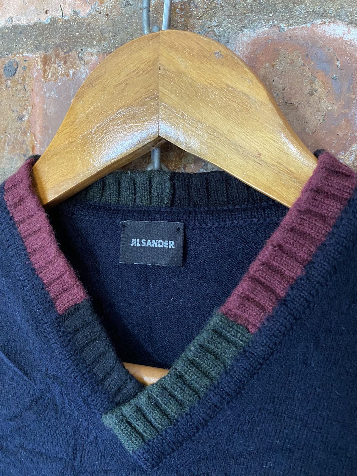 Jil Sander 1990s Jil Sander wool neck multicolor Size US XS / EU 42 / 0 - 4 Thumbnail