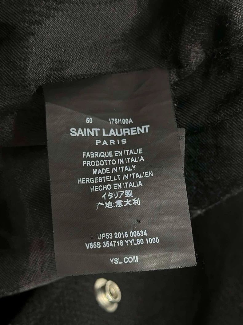 Saint Laurent Paris Saint Laurent Paris Classic baseball jacket-2506 Size US M / EU 48-50 / 2 - 5 Thumbnail