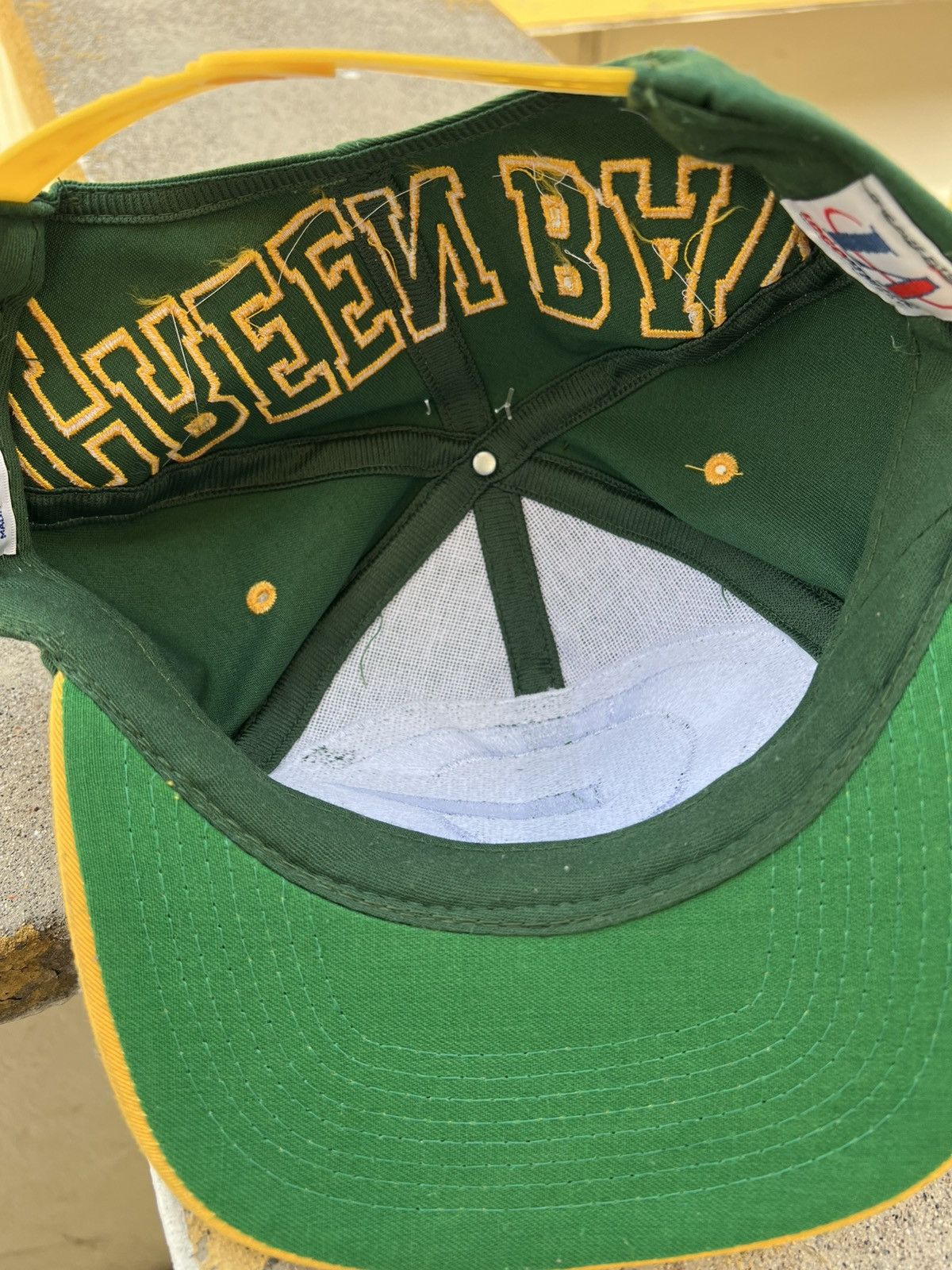 Logo Athletic Vintage 90s Green Bay Packers Snapback Size ONE SIZE - 4 Thumbnail