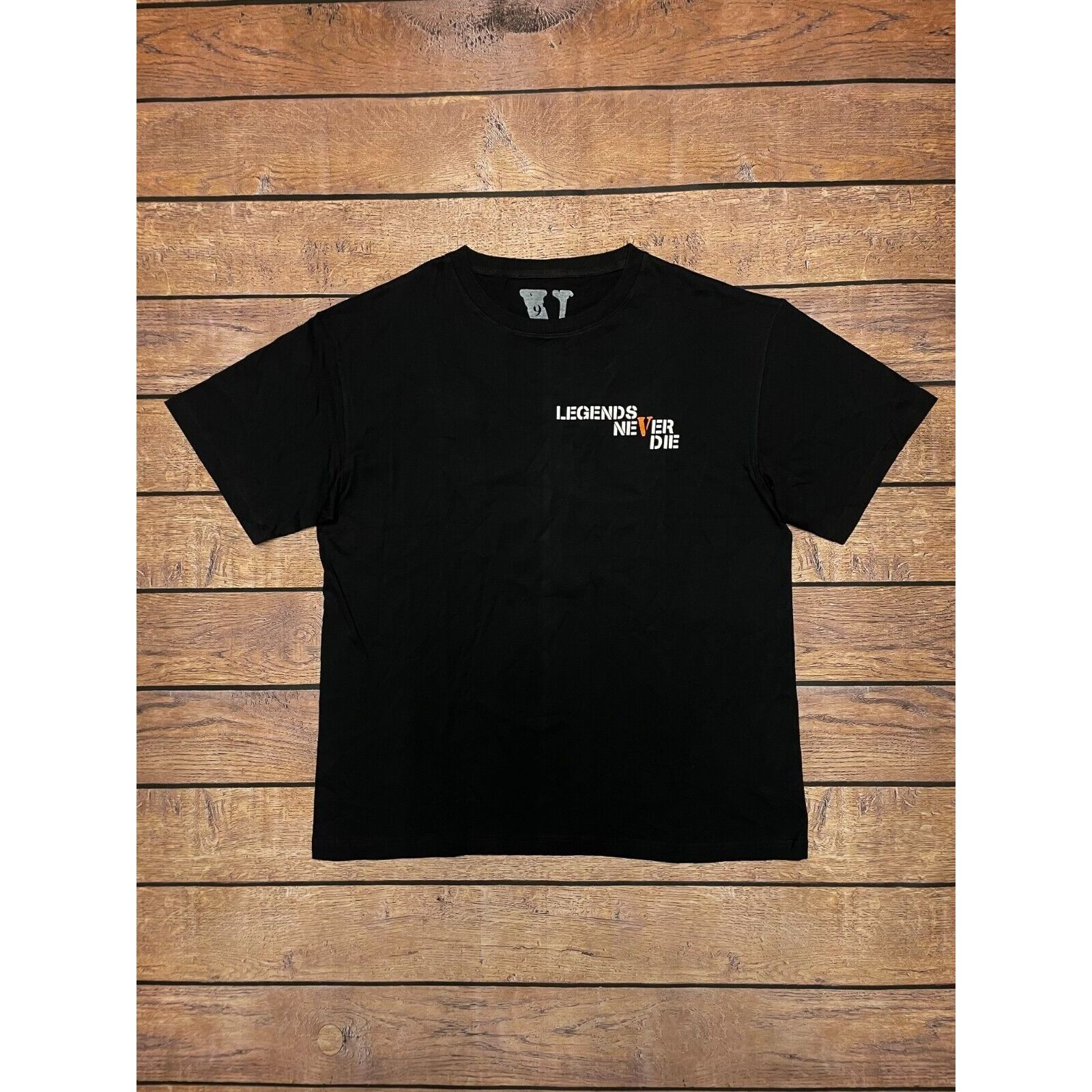Vlone NEW Juice Wrld x Vlone 999 T-shirt Black Size L | Grailed