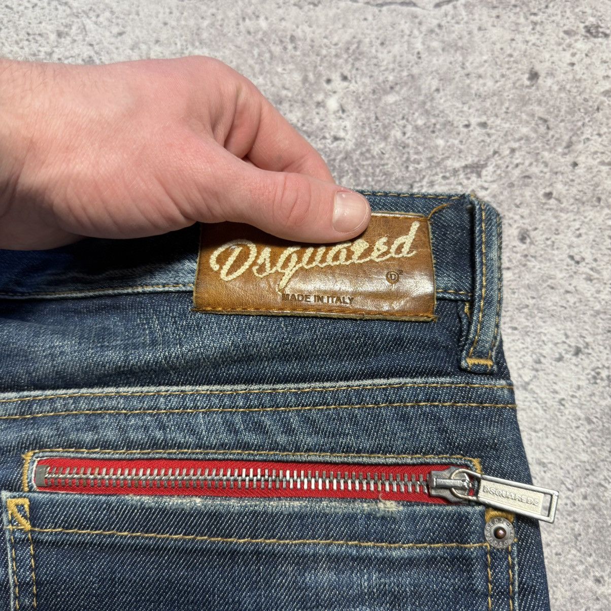 Dsquared2 Dsquared2 Distressed Slim Fit Jeans Size US 32 / EU 48 - 12 Thumbnail