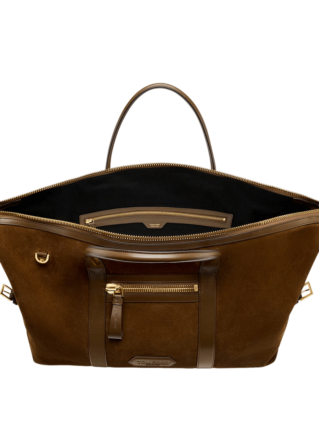 Tom Ford TOM FORD Walnut Suede Duffle Bag $5250 New Authentic Size ONE SIZE - 4 Thumbnail