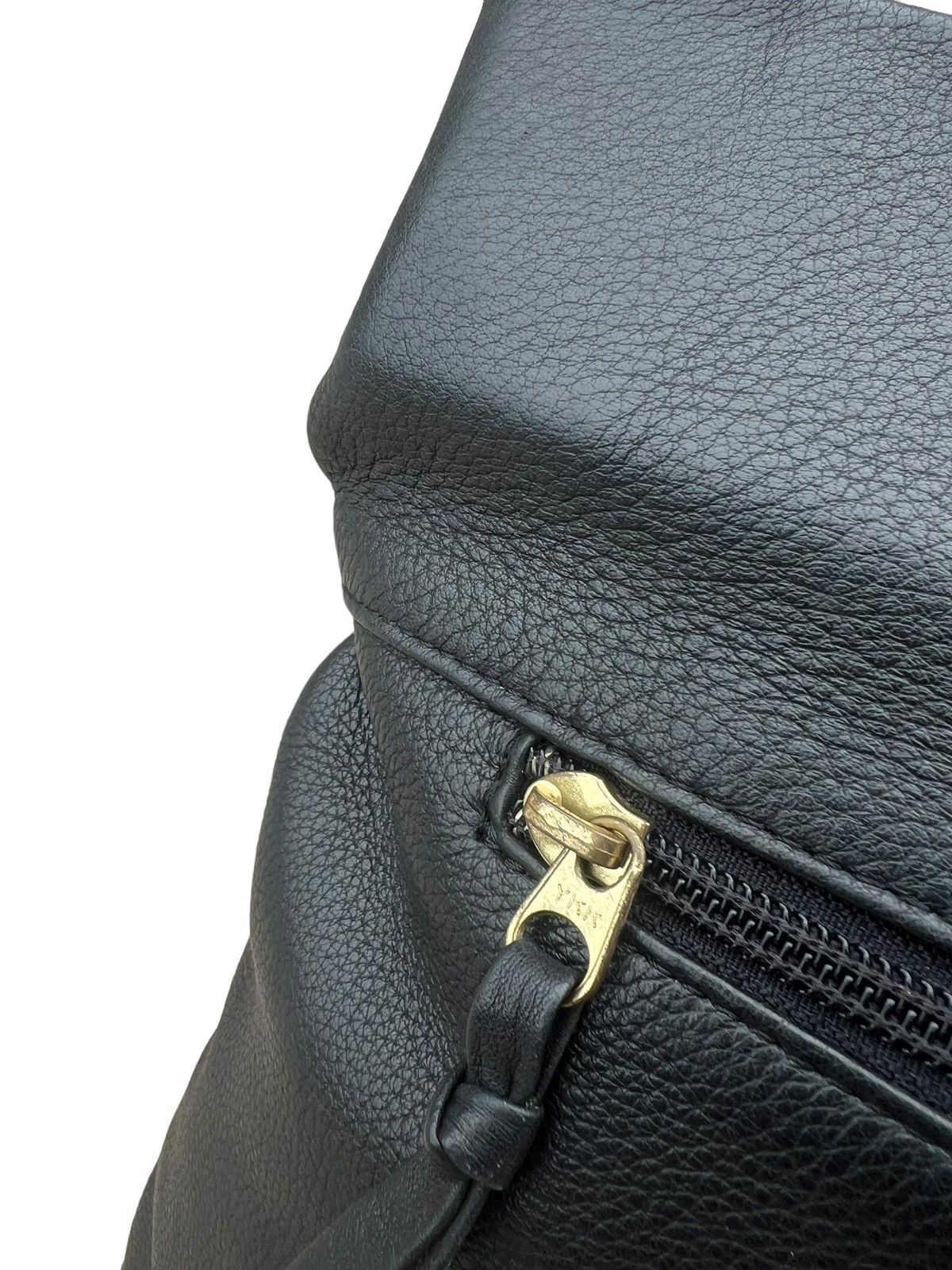 Leather TAKANO Japan Black Leather Asymmetrical Tote Bag Size ONE SIZE - 19 Thumbnail
