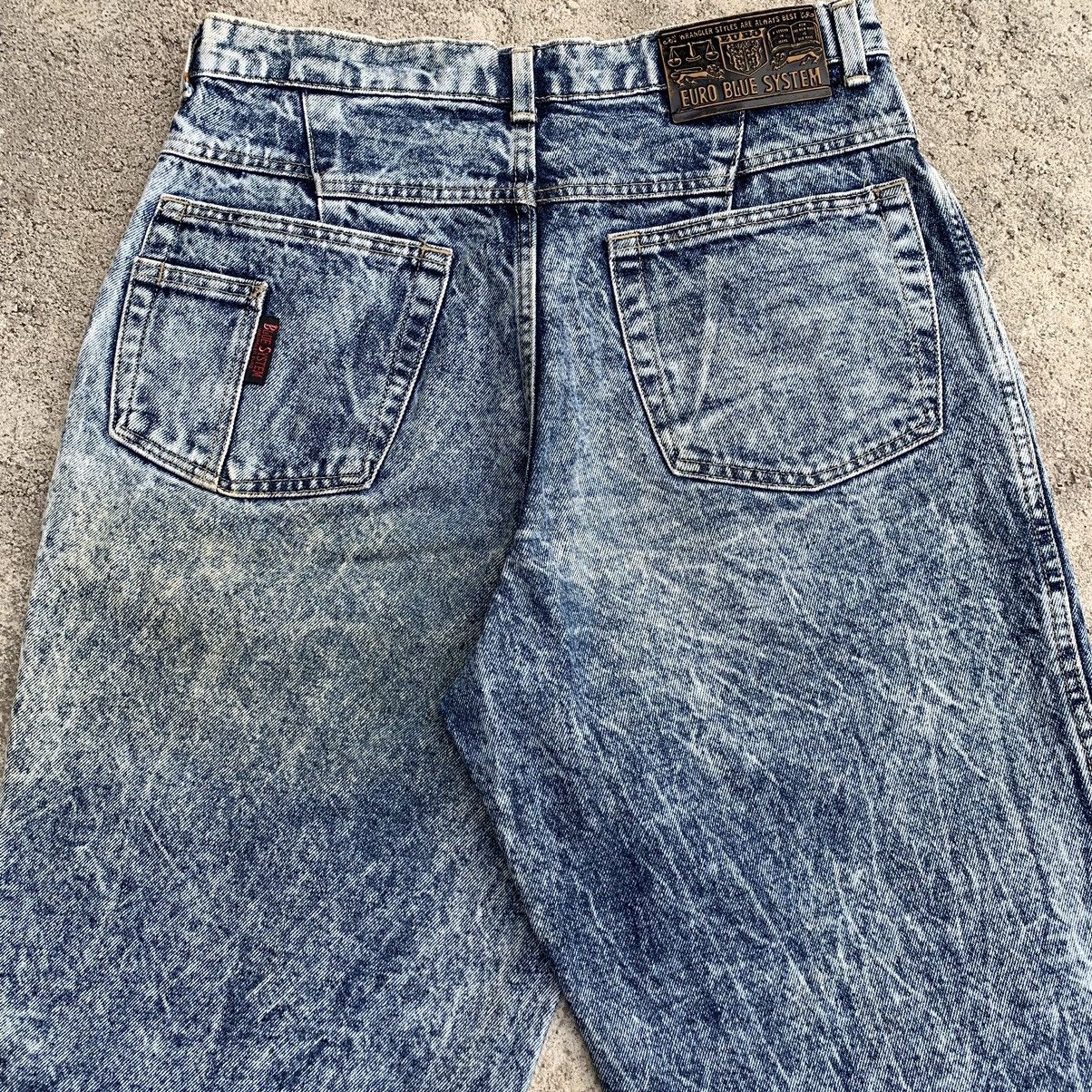 Wrangler Vintage 90s Wrangler Acid Wash Tapered Dirty Wash Denim W30 Size US 30 / EU 46 - 9 Thumbnail