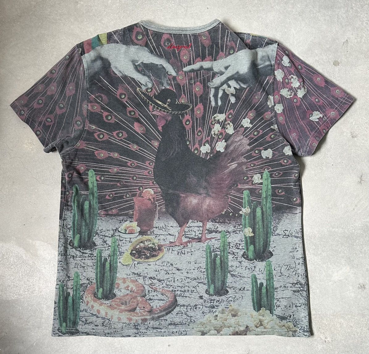 Desigual DESIGUAL MEN FULLPRINT BUTTON TEE Size US L / EU 52-54 / 3 - 6 Thumbnail