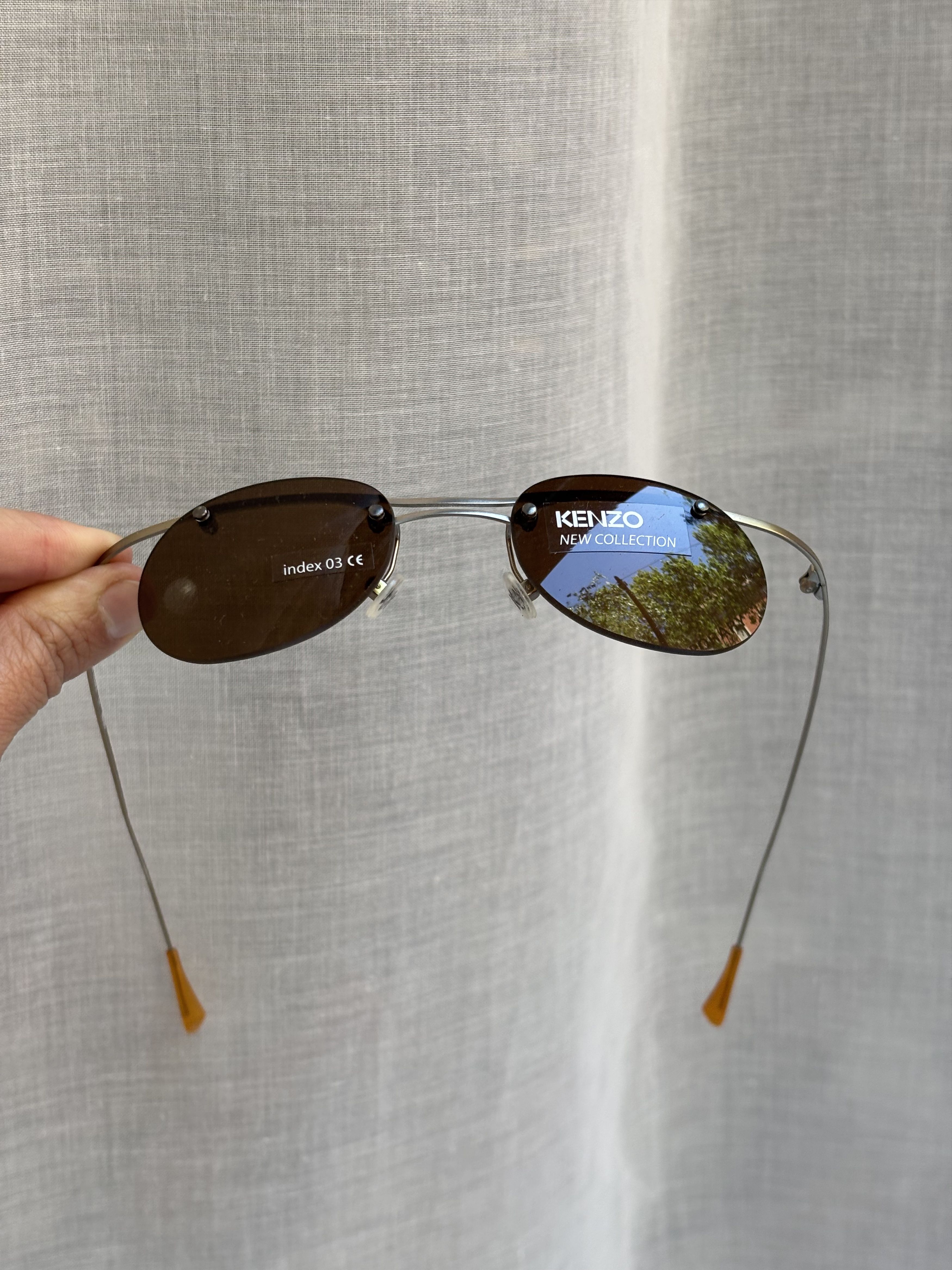 Kenzo Kenzo Sunglasses New Vintage Sport Pop Motard Ski Size ONE SIZE - 4 Thumbnail
