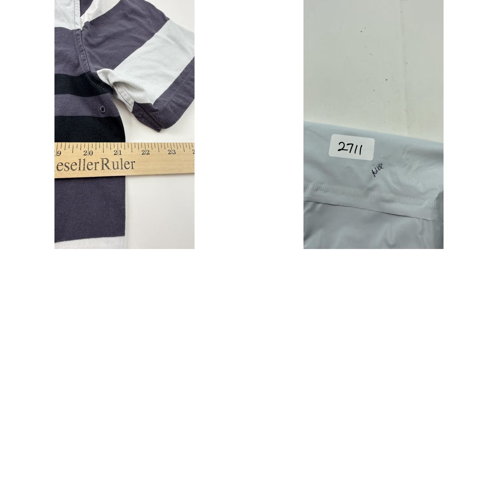 Nike Nike Polo Shirt Mens L Gray Black Stripe Dri-FIT Golf Performance Jersey Top Size US L / EU 52-54 / 3 - 9 Thumbnail