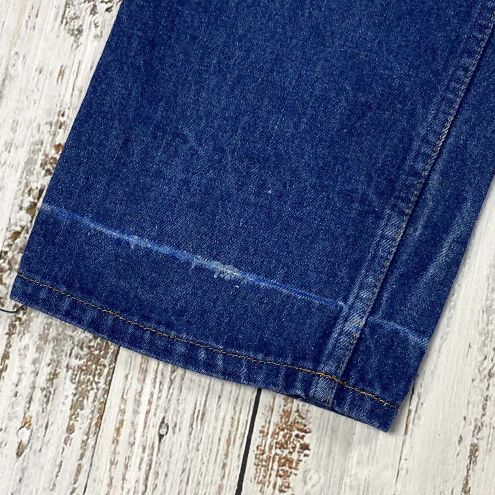 Levi's VTG Levi's 506 Jeans Denim Pants Men 36x32 Blue Dark Orange Tab 80s Regular Straight 8.5" Mens Size US 36 / EU 52 - 5 Thumbnail