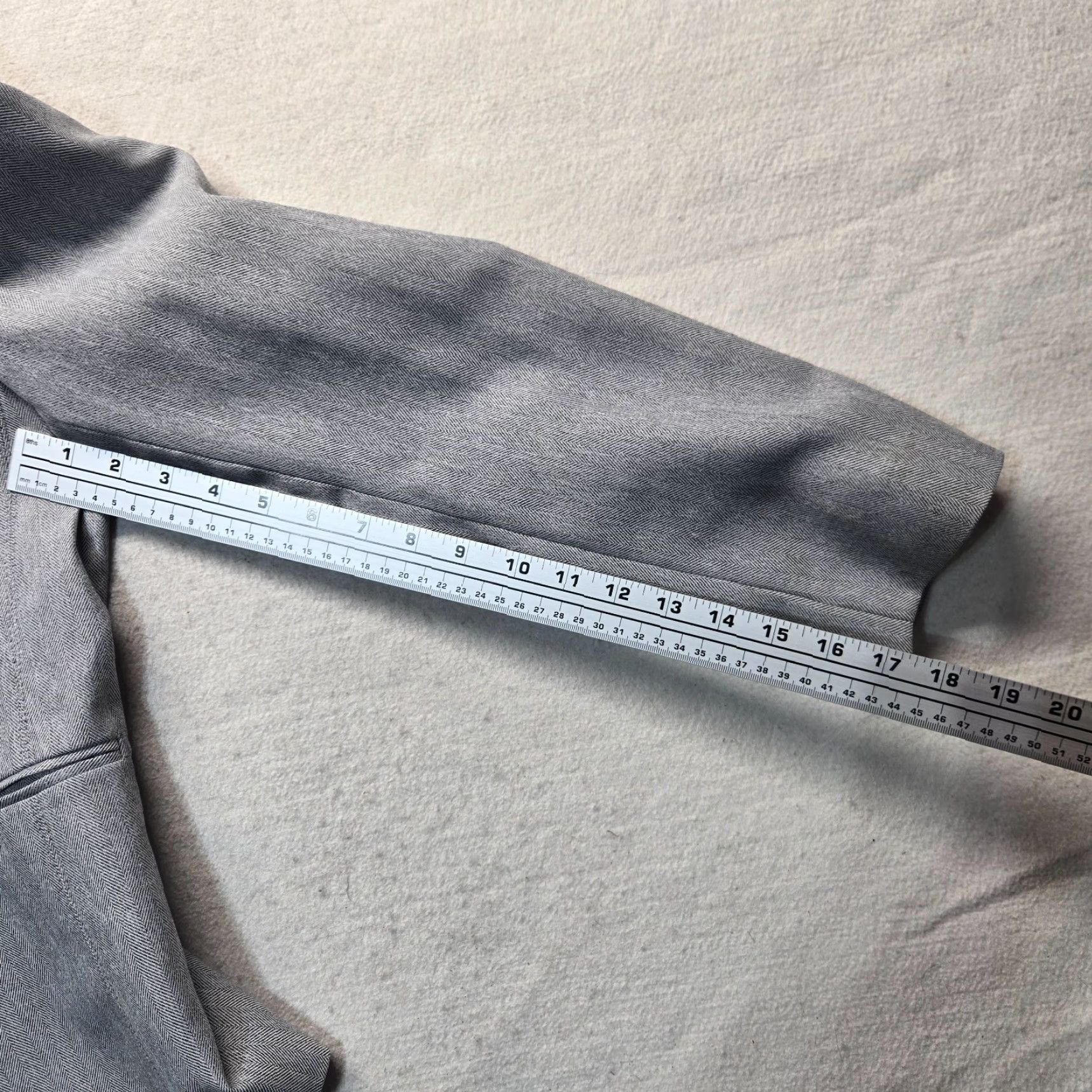 Vintage Emily Blazer Jacket Coat Gray Lining One Button Closure Adult Women's 14 Blazer Size XL / US 12-14 / IT 48-50 - 7 Thumbnail