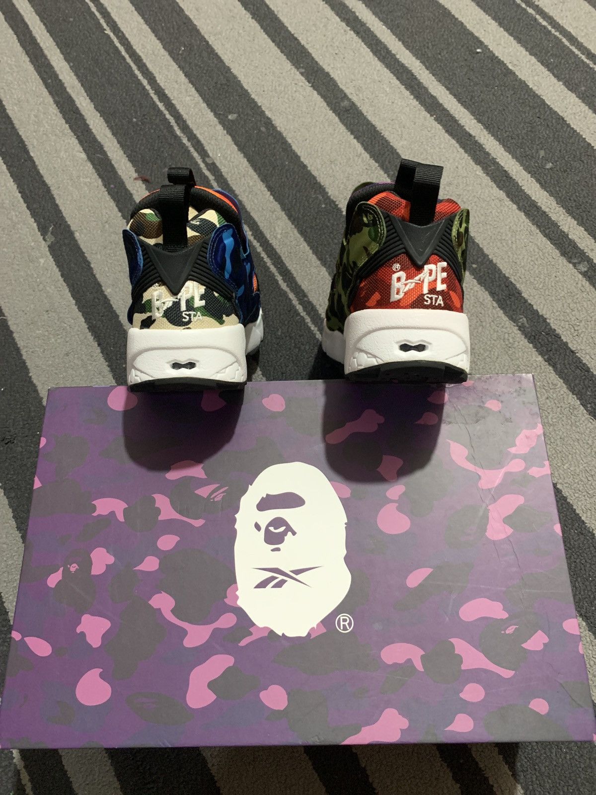 Bape × Reebok Bape x Reebok Instapump Fury OG Size US 8 / EU 41 - 3 Thumbnail