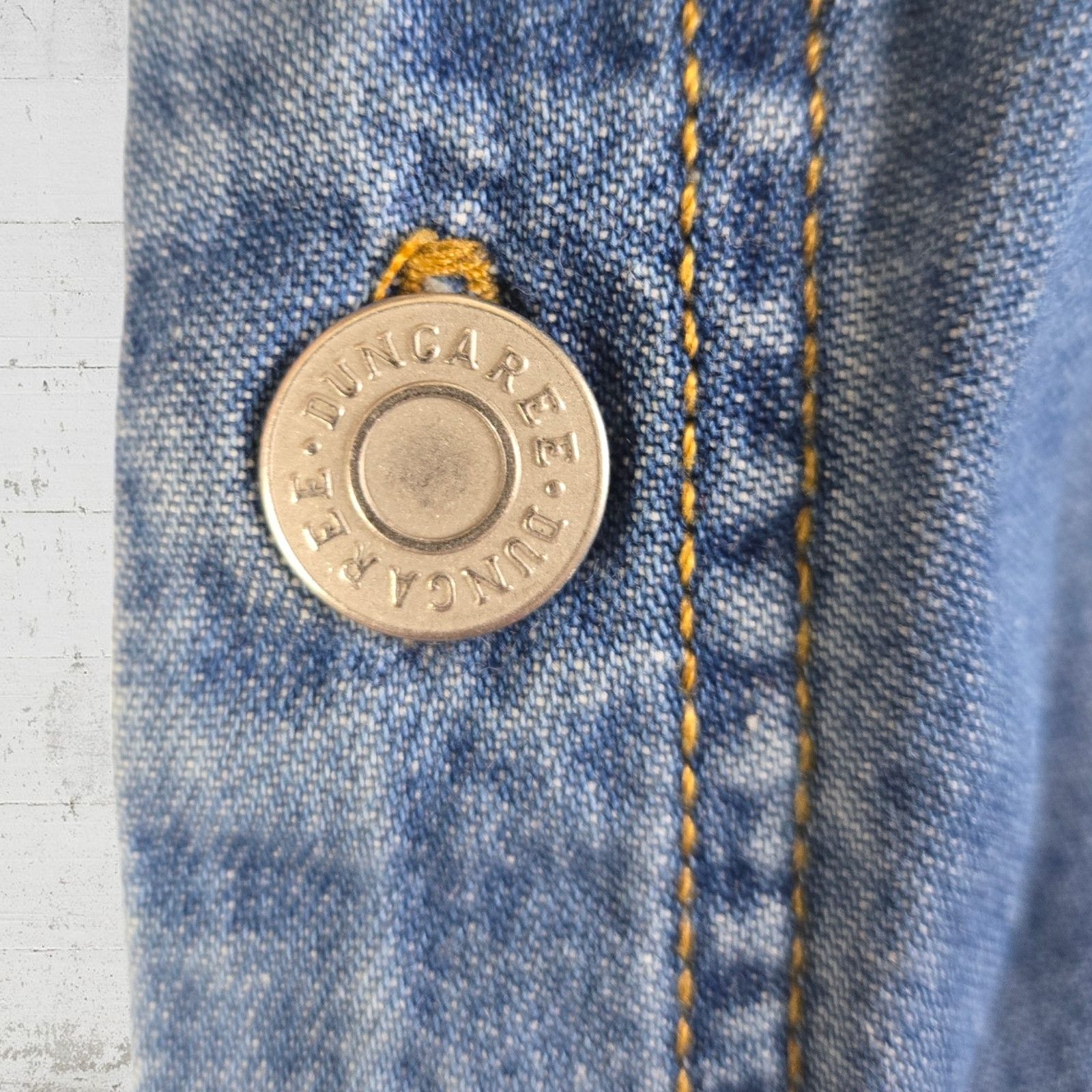 Vintage Vintage Denim Overall Midi Dress Size Small Petite Size S / US 4 / IT 40 - 4 Thumbnail
