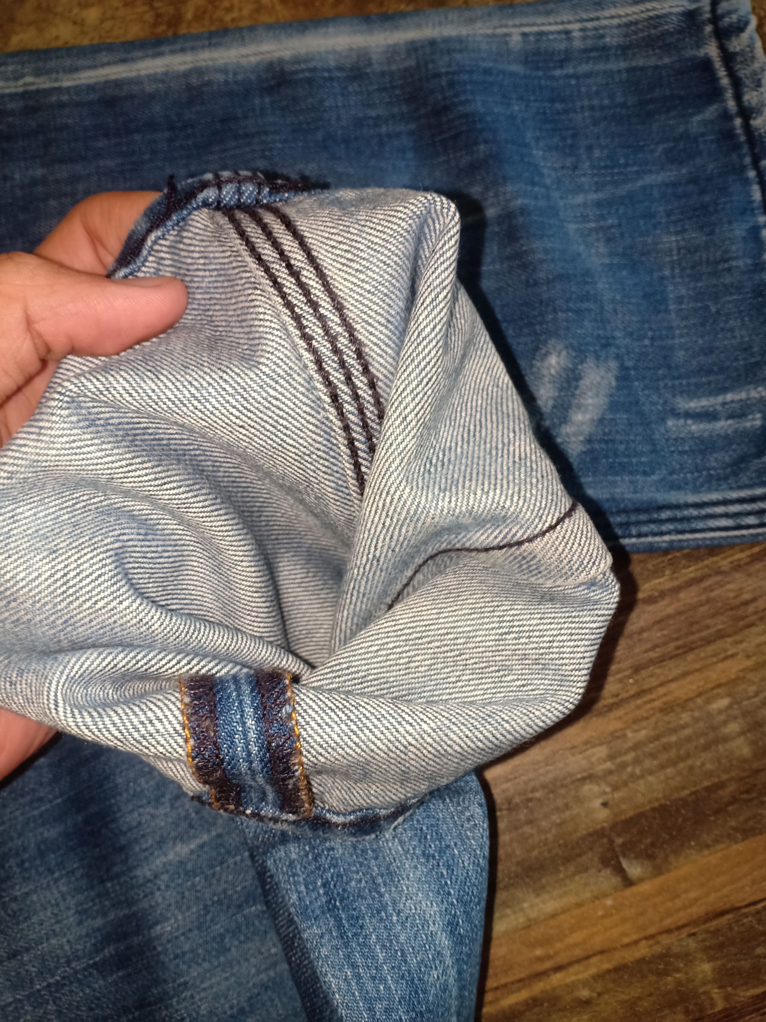 DENHAM Highly Hand Crafted Japanese Denim Very High Class Quality Size US 32 / EU 48 - 10 Thumbnail