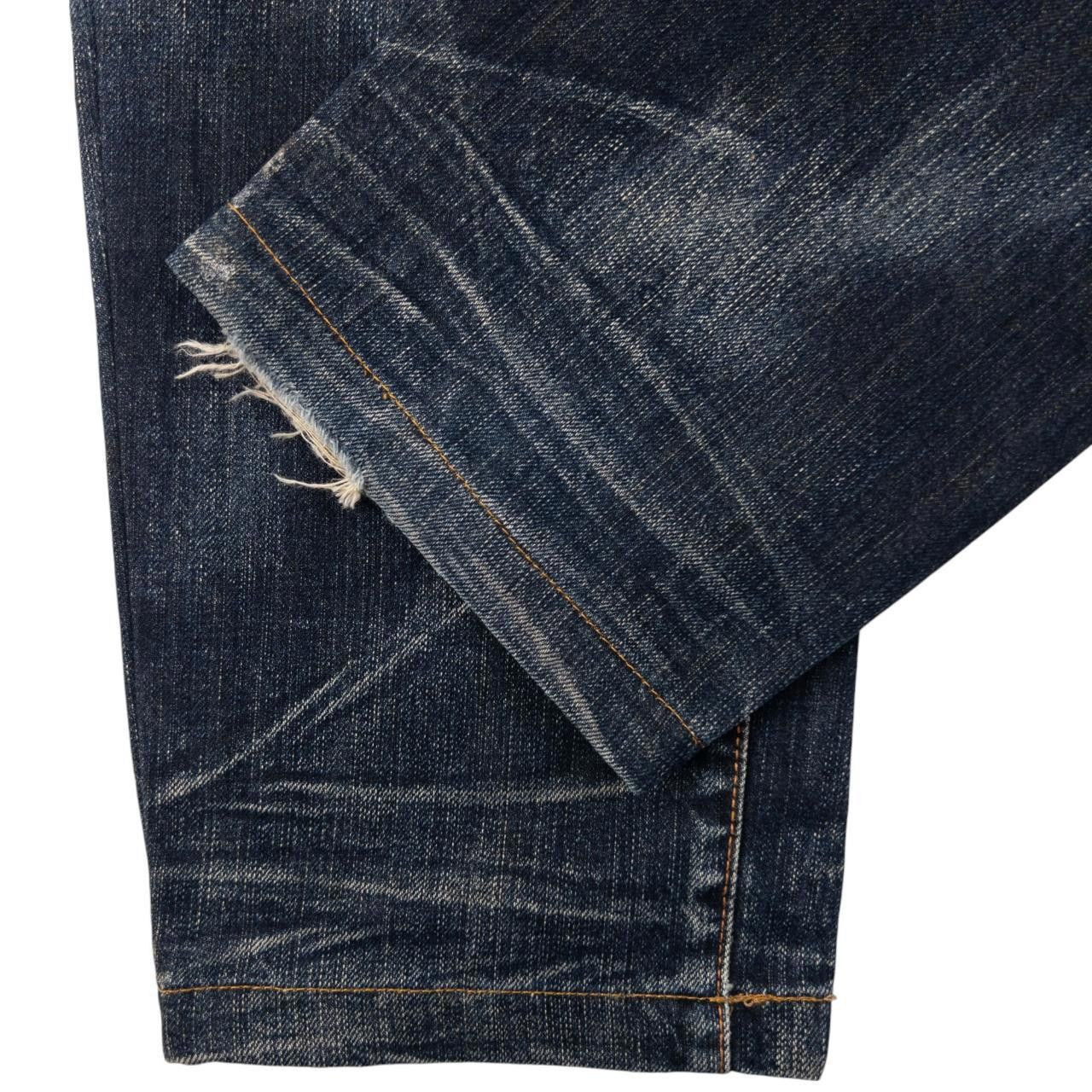 The Unbranded Brand Vintage Big Train Multi Pocket Japanese Denim Jeans Size W38 Size US 37 - 8 Thumbnail