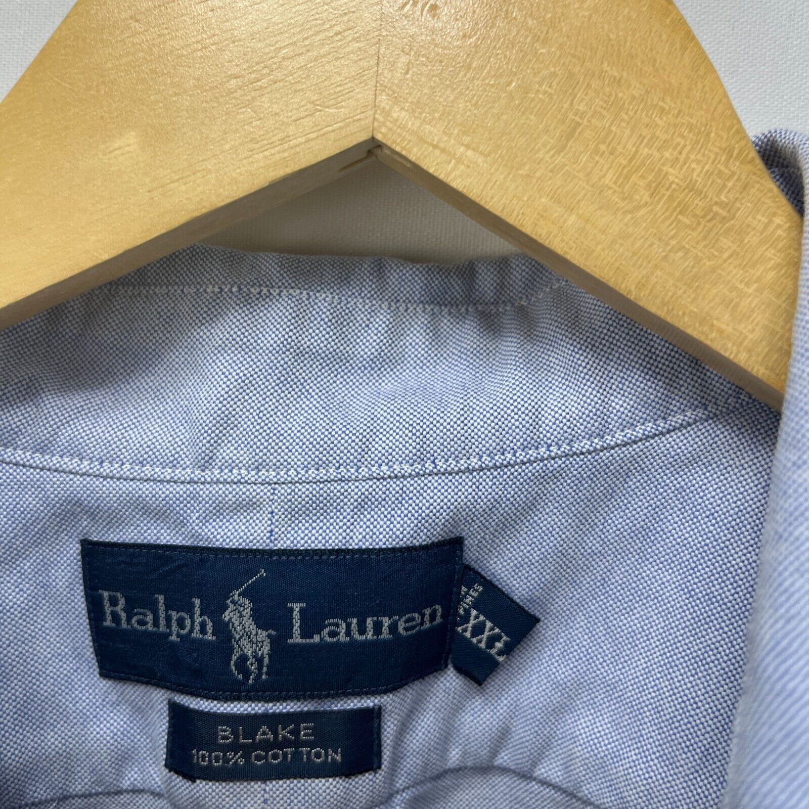 Polo Ralph Lauren × Vintage Vintage 90s Polo Ralph Lauren Button Up Shirt Blake 2XL Size US XXL / EU 58 / 5 - 4 Thumbnail