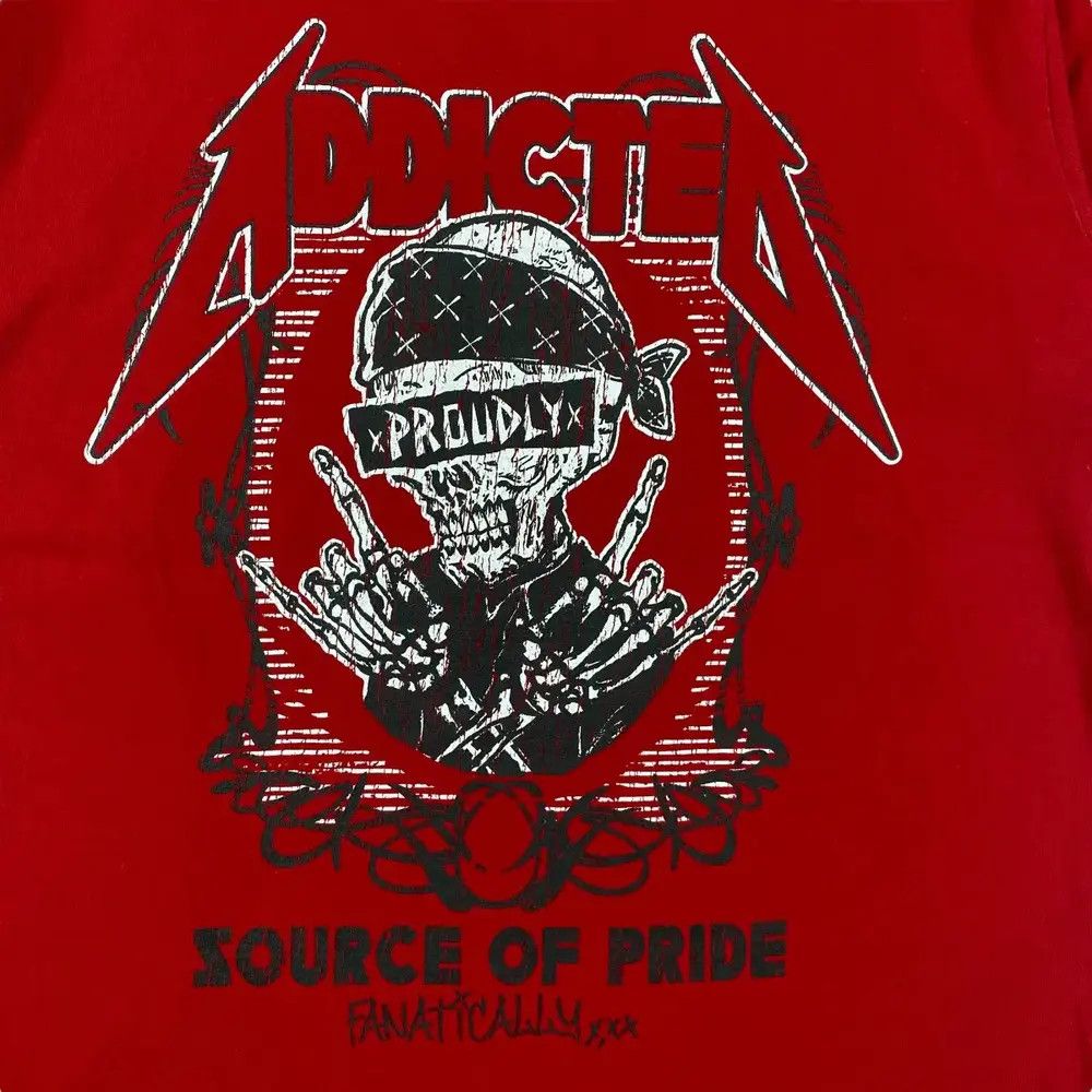 Japanese Brand IVANHOE COLLECTION Source Of Pride Addicted Graphic Size US M / EU 48-50 / 2 - 2 Thumbnail