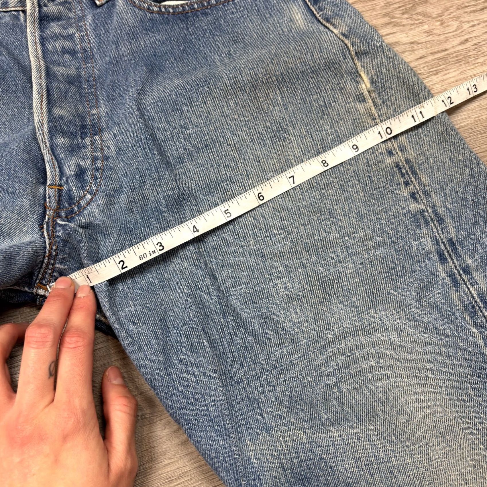 Levi's VINTAGE Levi's 501 Selvedge Denim Redline Jeans 30x30 Made in USA Men Redline 80s Straight Denim Jeans Levis Size US 30 / EU 46 - 6 Thumbnail