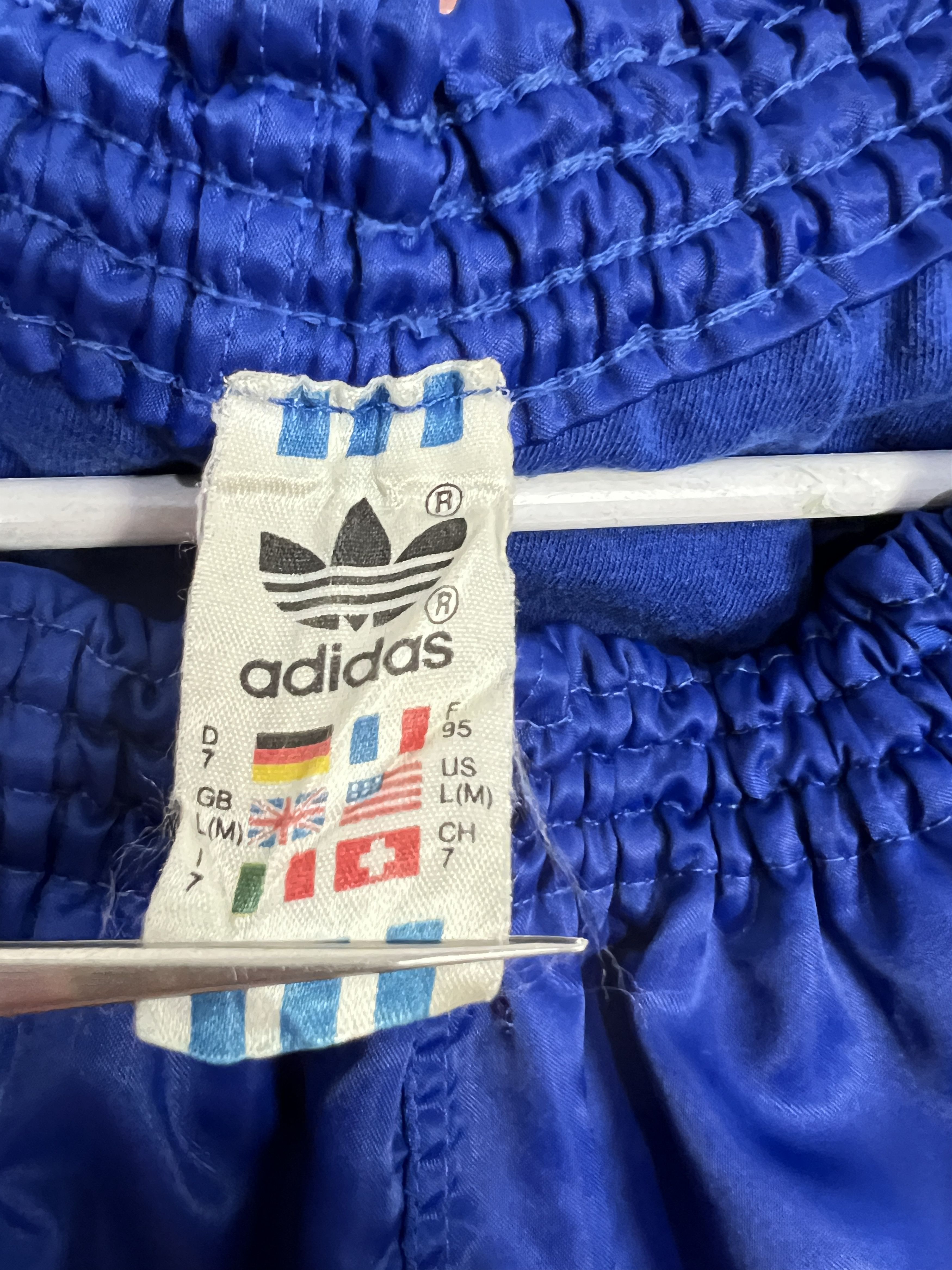 Adidas Vintage 90's Adidas West Germany Nylon Shorts Athletic Size US 32 / EU 48 - 7 Thumbnail