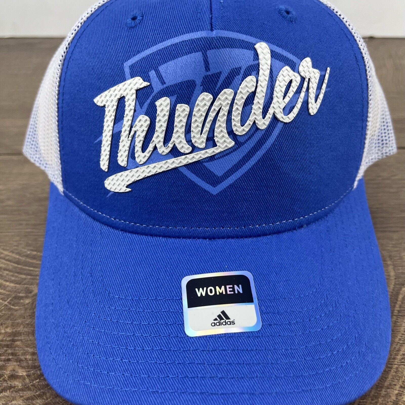 Adidas Oklahoma City Thunder Hat Adidas Womens Blue Cap Adjustable Size ONE SIZE - 7 Thumbnail
