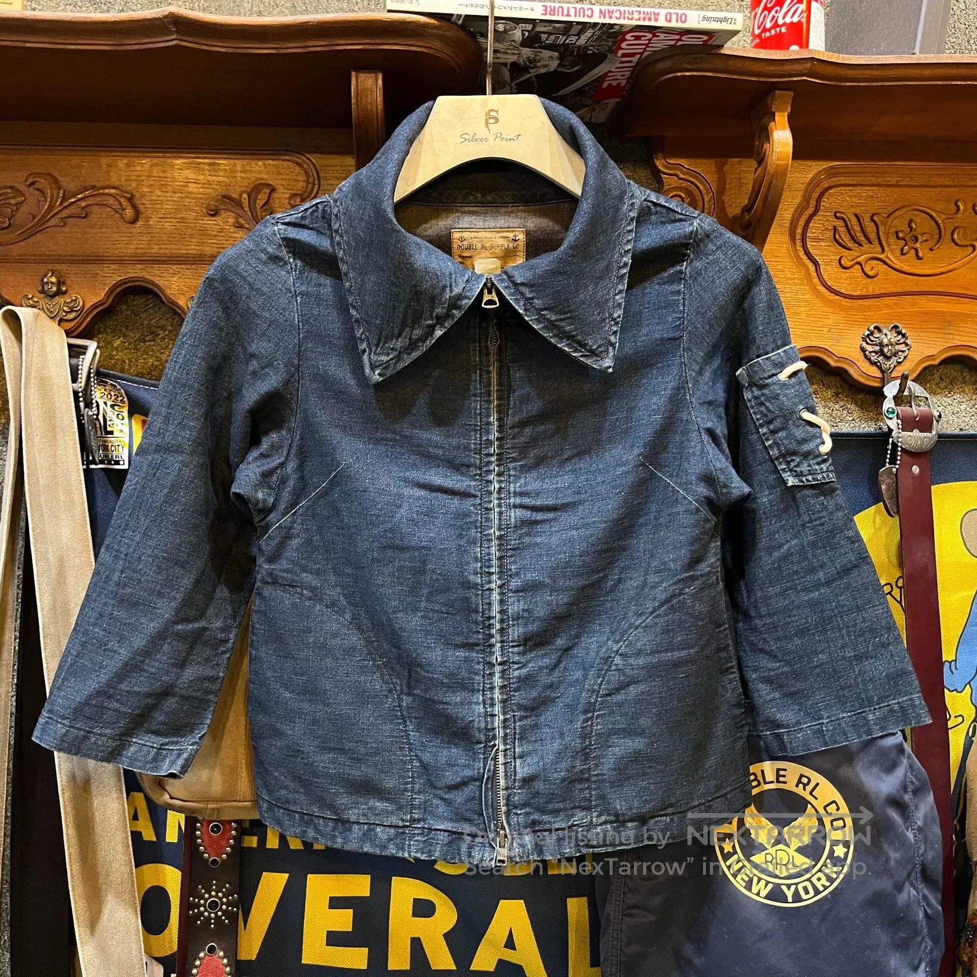 RRL Ralph Lauren RRL Double RL Indigo Dyed Jacket. Size M / US 6-8 / IT 42-44 - 1 Thumbnail