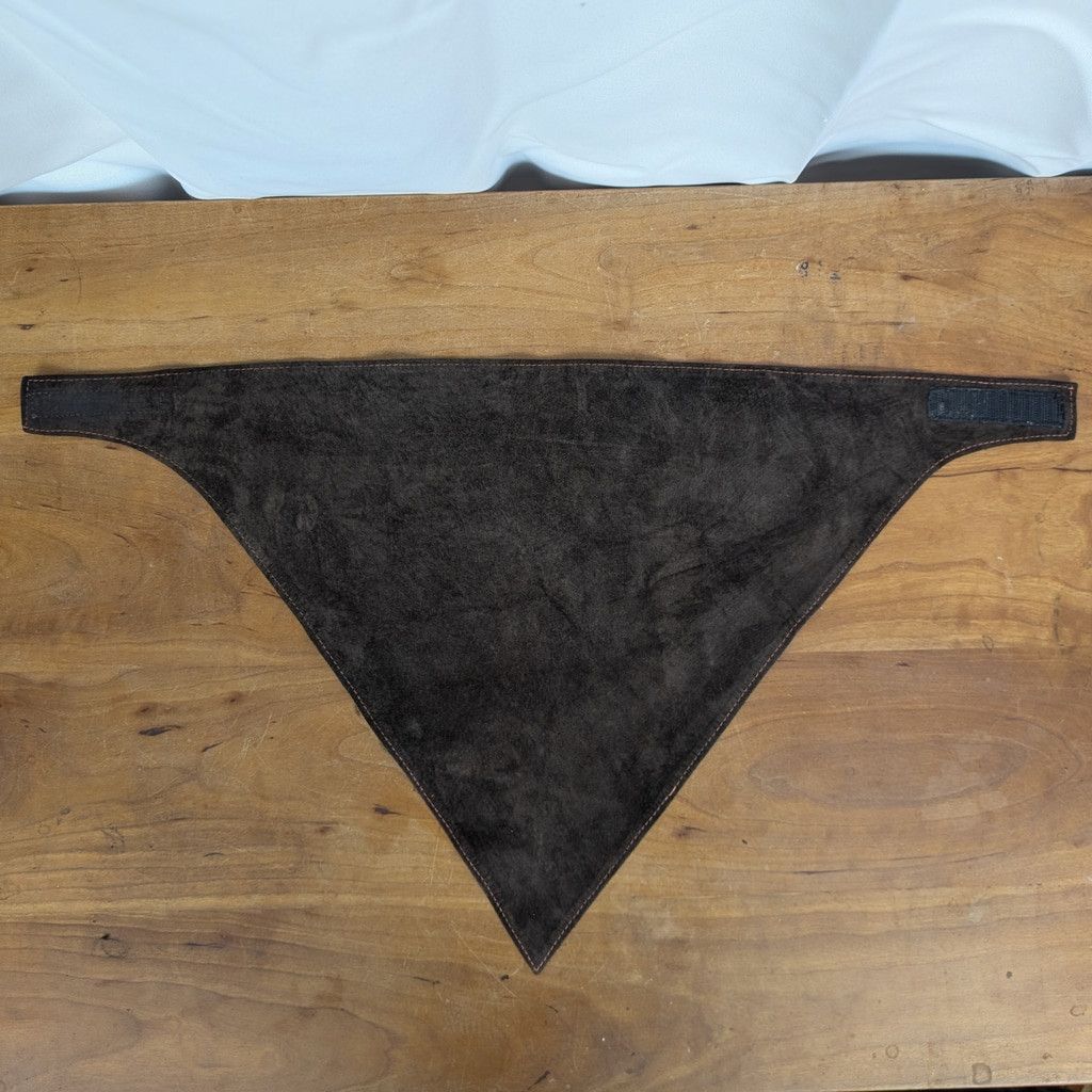 Vintage Vintage Kerri Kahn Brown Leather Face Mask-Neckerchief Size ONE SIZE - 5 Thumbnail