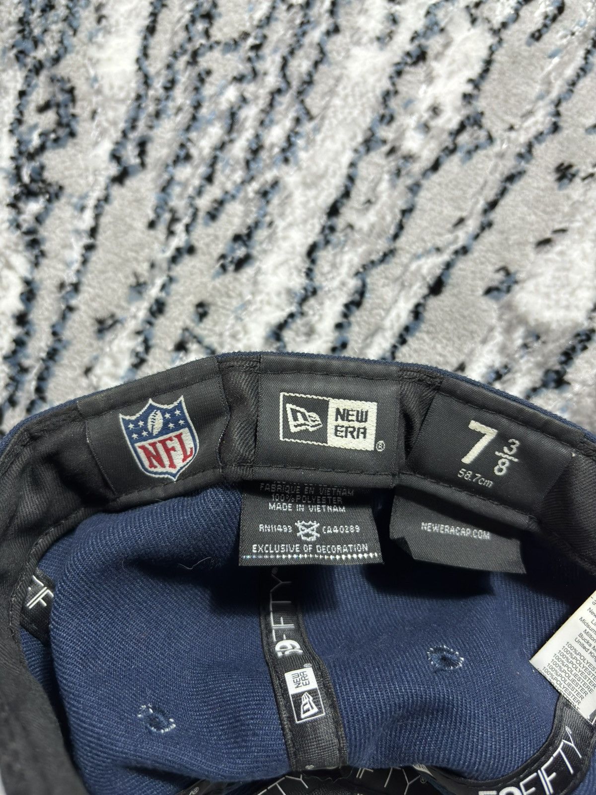 NFL × Vintage Vintage New England Patriots Snap Back NFL Fan Cap Size ONE SIZE - 4 Thumbnail