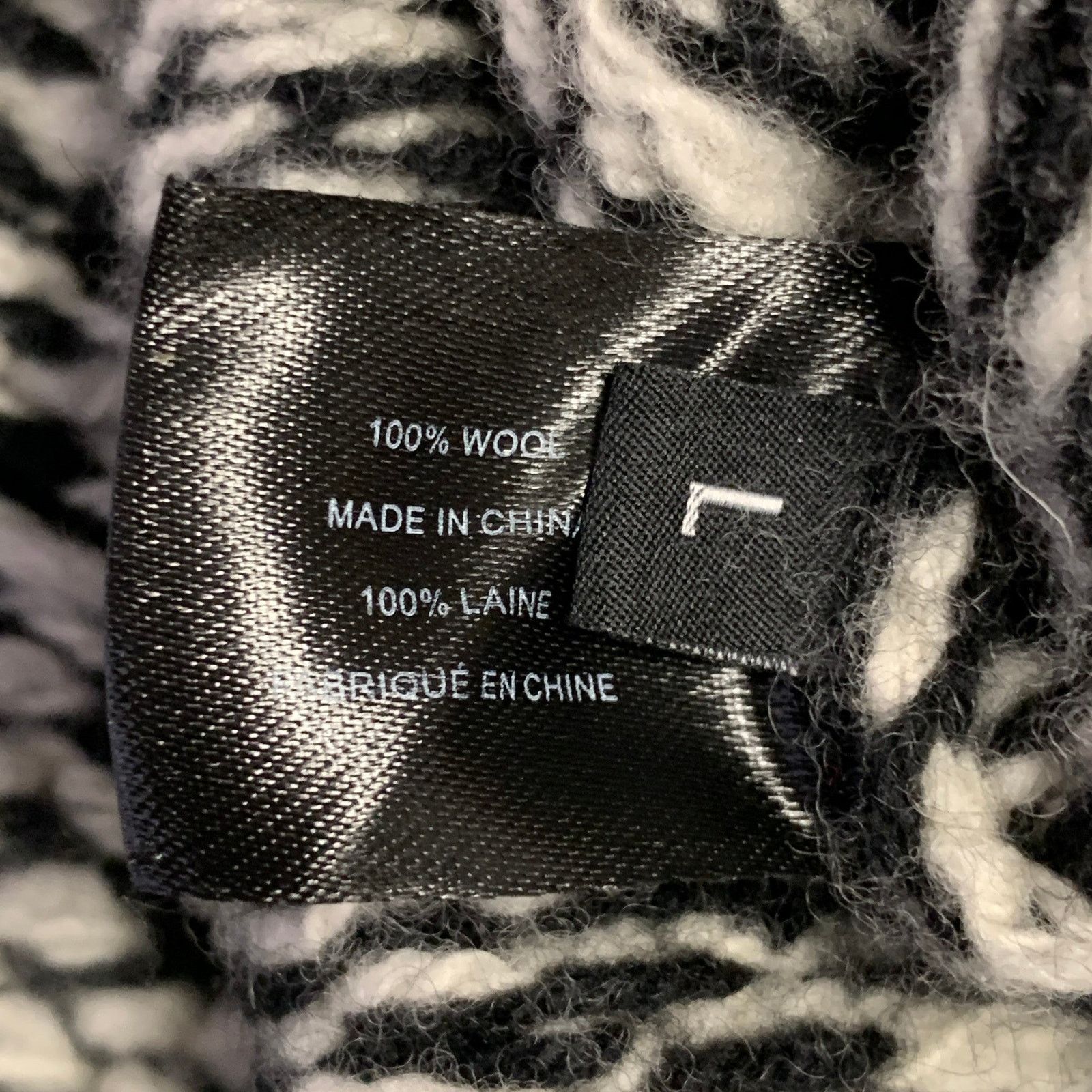 Proenza Schouler PROENZA SCHOULER Size L Wool Geometric Knit V-Neck Tie Coat Size L / US 10 / IT 46 - 5 Thumbnail