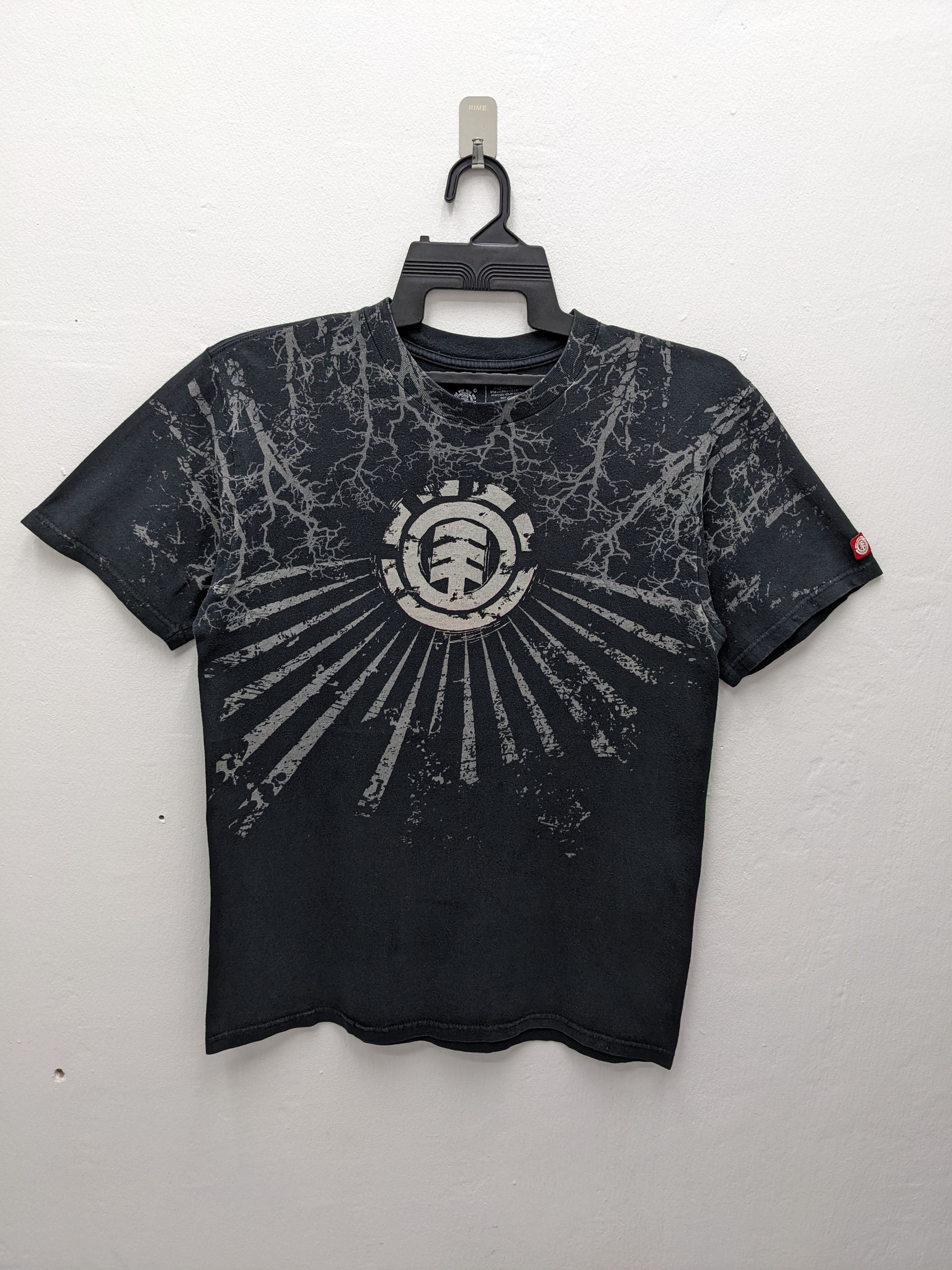 Element ELEMENT Art Black Tshirt Size US M / EU 48-50 / 2 - 2 Thumbnail