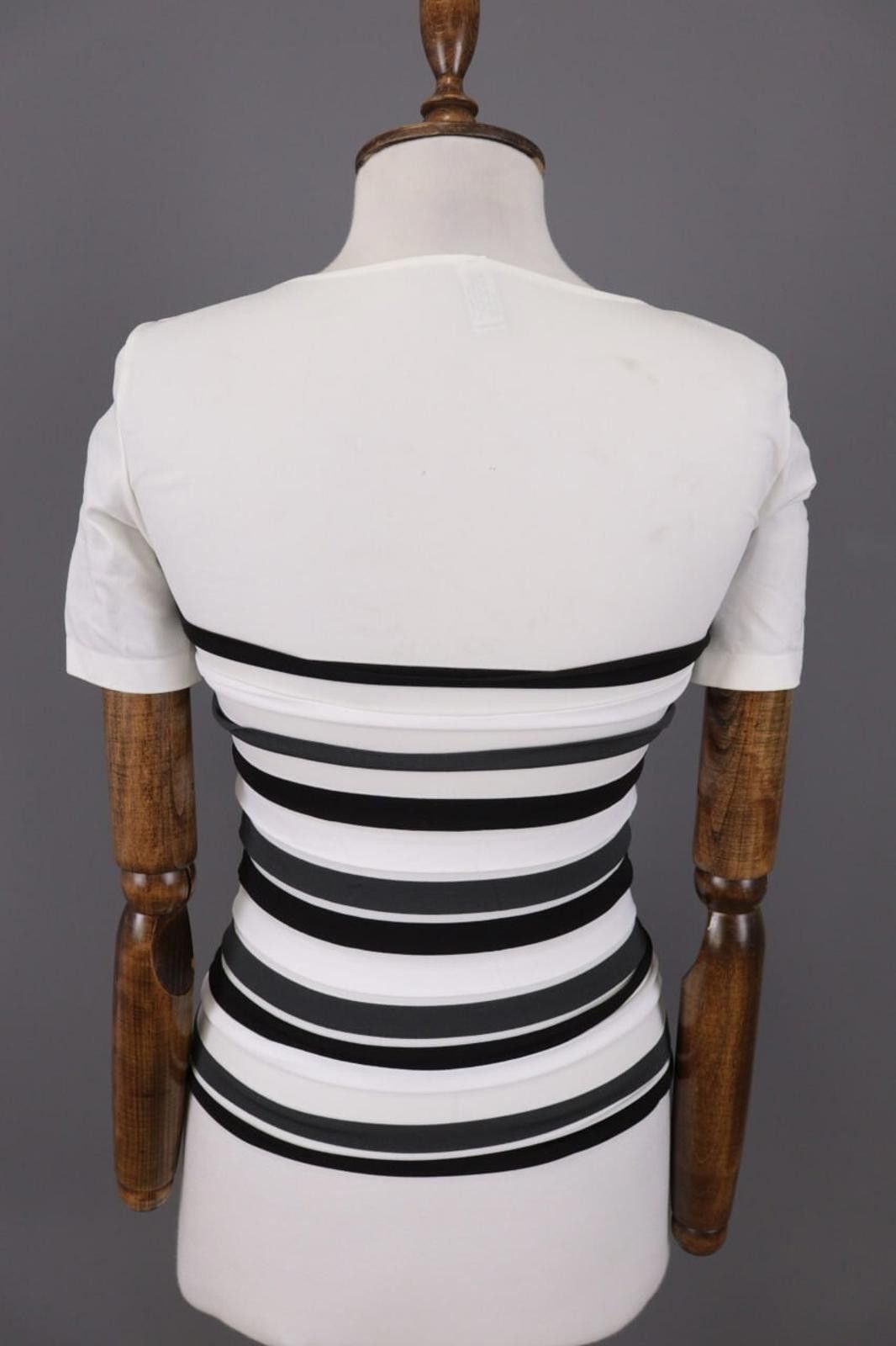 Wolford Wolford Velvet Mix Multicolor Stretch Top Shirt Size XS Size XS / US 0-2 / IT 36-38 - 9 Thumbnail