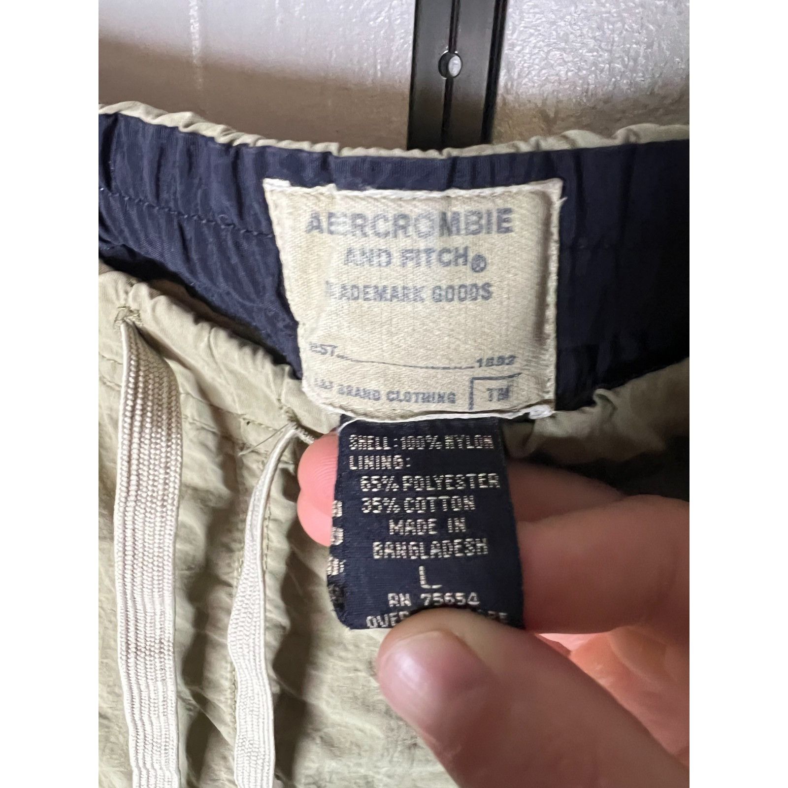 Abercrombie & Fitch Vintage Abercrombie Fitch Pants Mens LG 32 Paratrooper Nylon Size US 32 / EU 48 - 4 Thumbnail