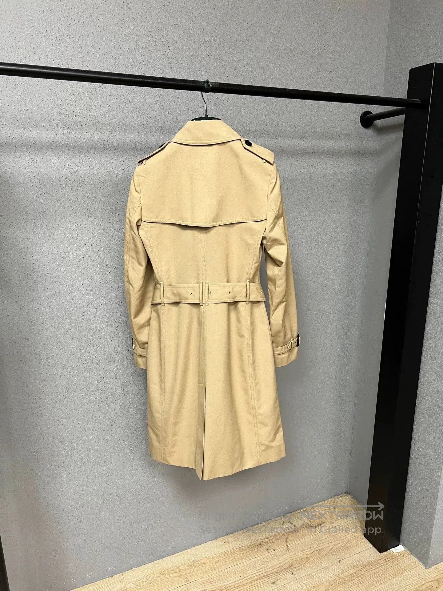 Burberry Burberry Check Trench Coat. Size XXS / US 00 / IT 34 - 2 Thumbnail