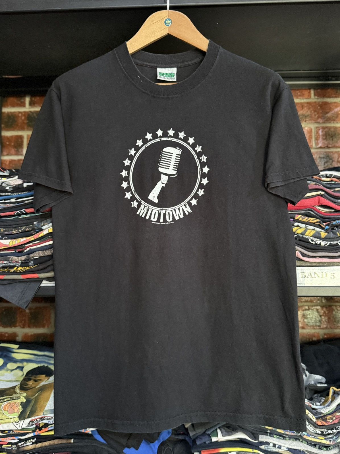 Band Tees Vintage Midtown Pop Punk Cinder Block Faded Tee Size US M / EU 48-50 / 2 - 1 Thumbnail